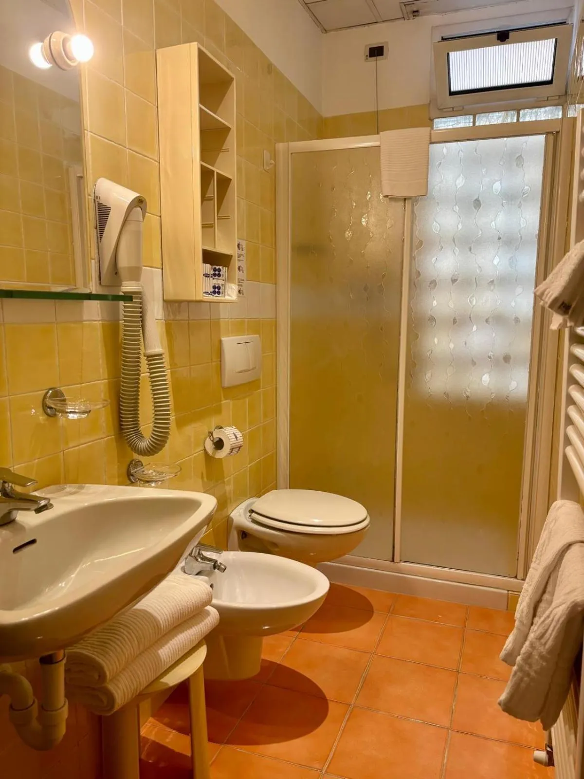 Bathroom in Hotel Delle Rose