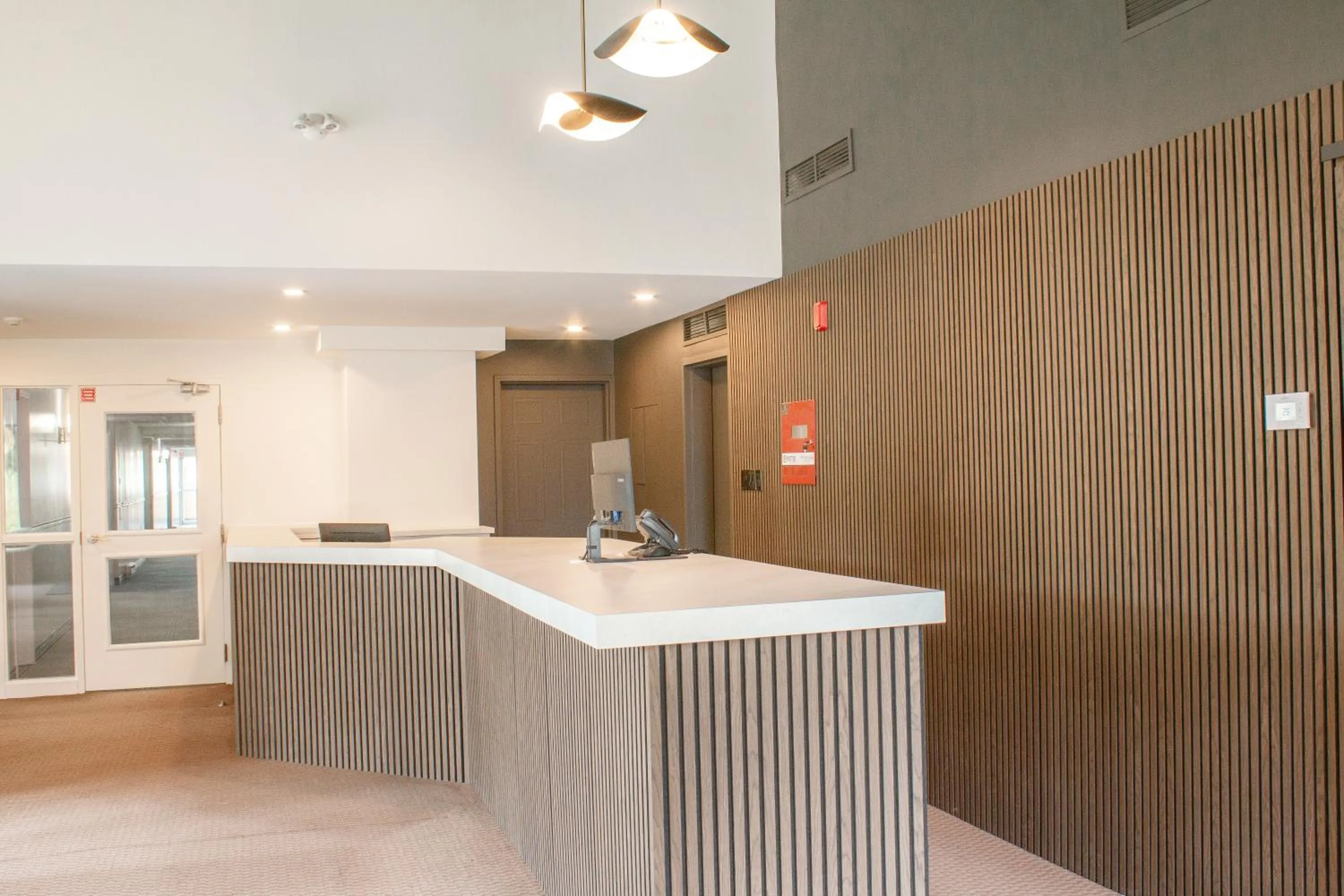 Lobby or reception in Hôtel Matha