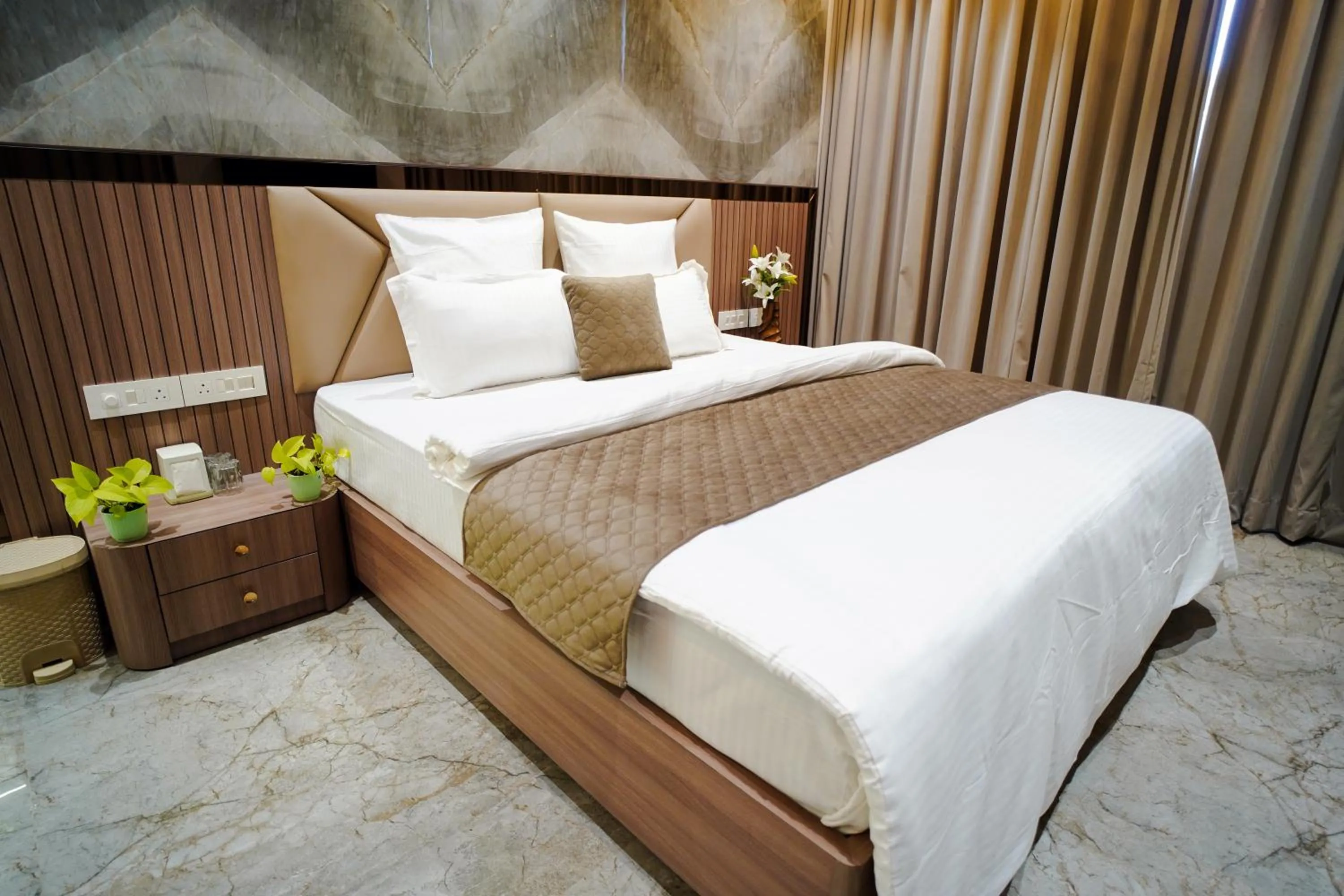 Bedroom in VIRASAT RESORT