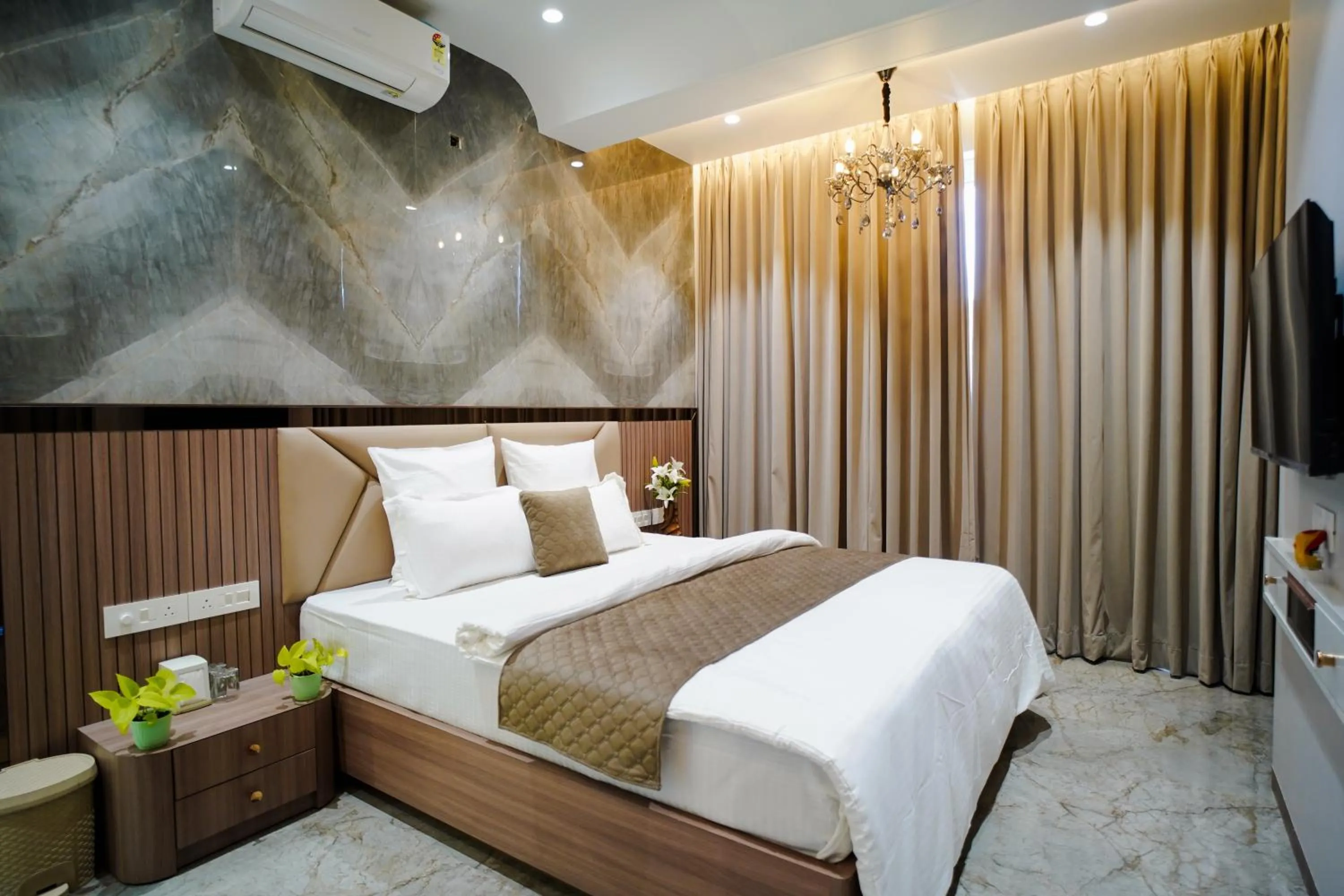 Bedroom in VIRASAT RESORT