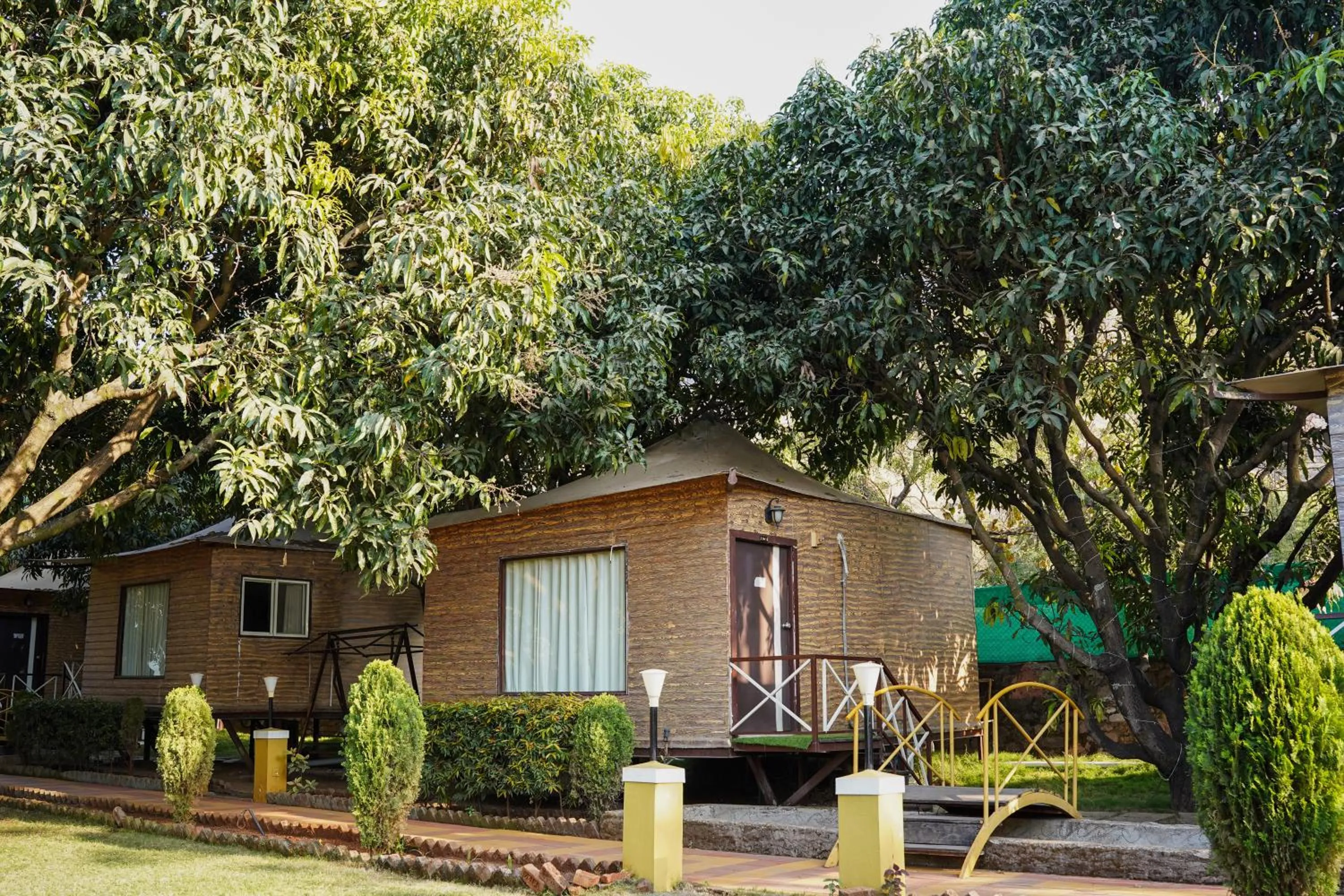 Facade/entrance in VIRASAT RESORT