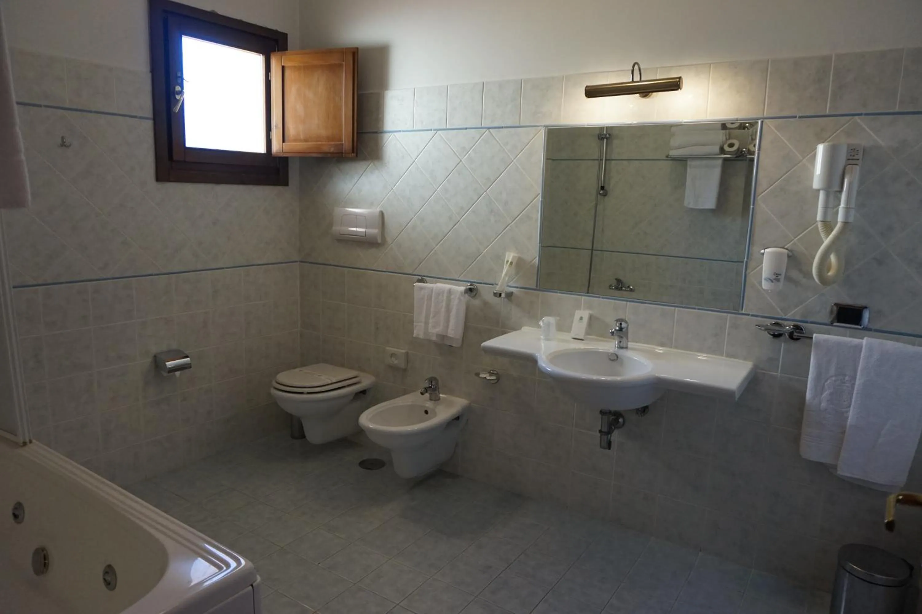 Bathroom in Bel Sito Hotel Due Torri