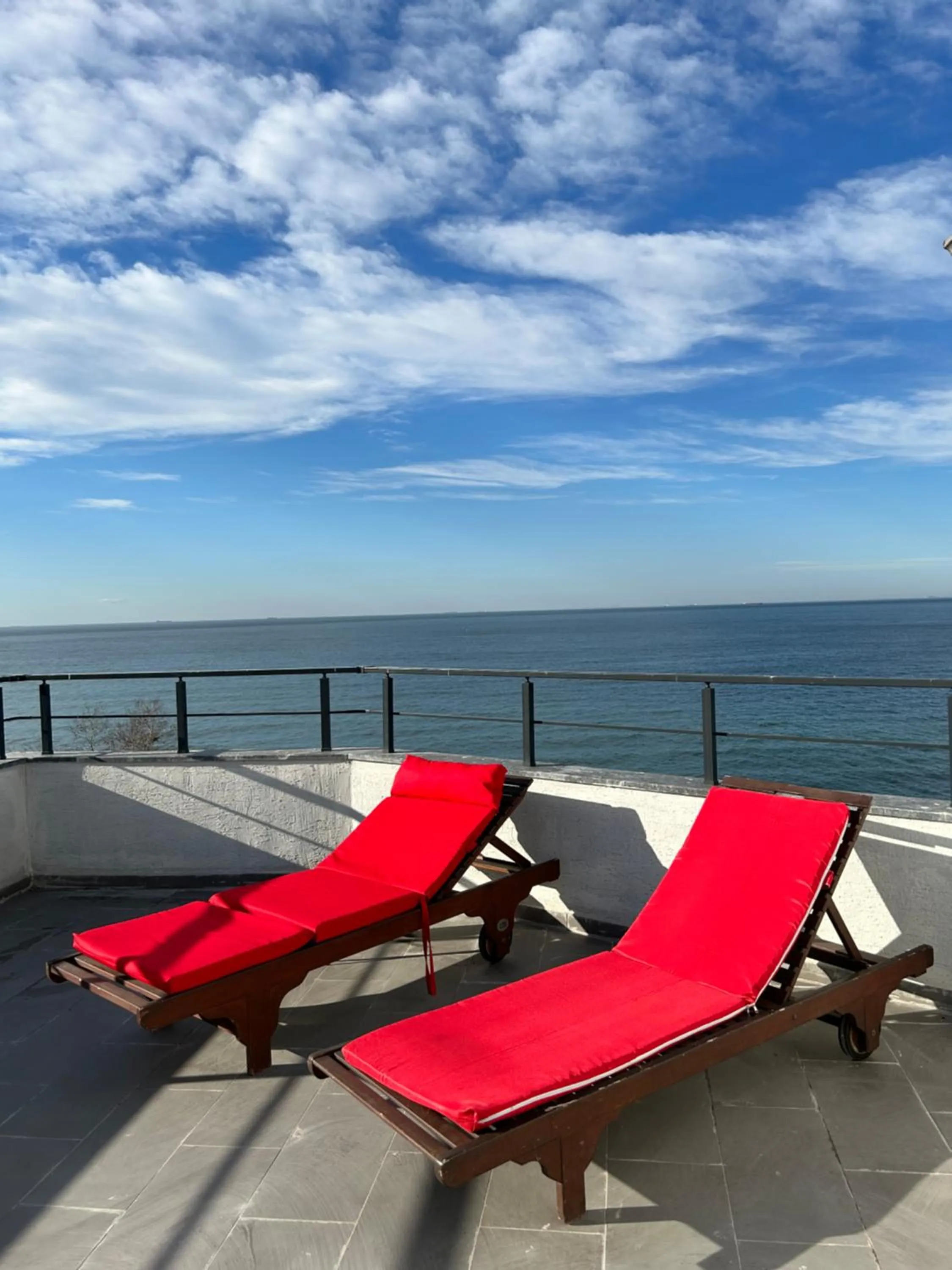 Balcony/Terrace in Taşliman Otel