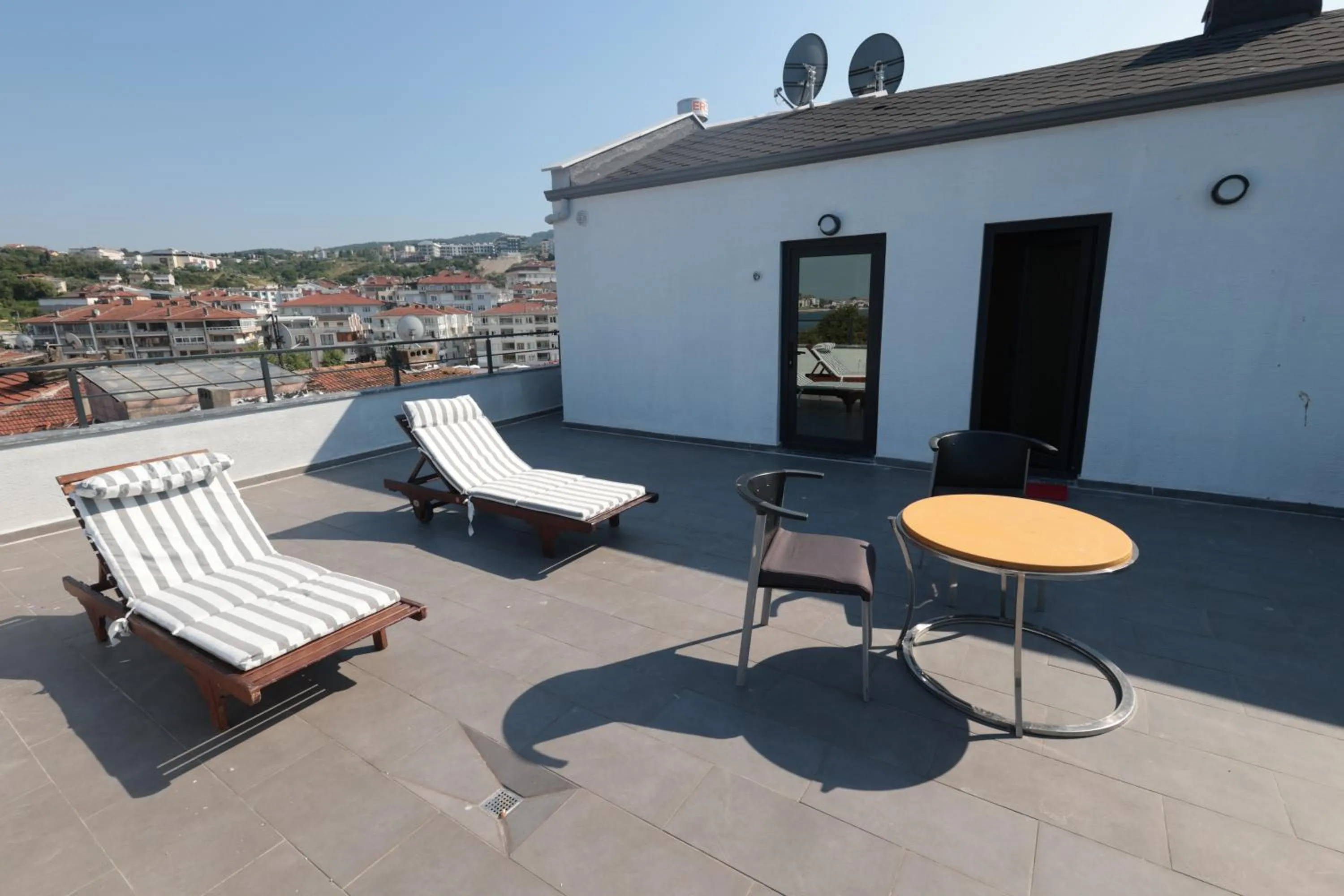 Balcony/Terrace in Taşliman Otel