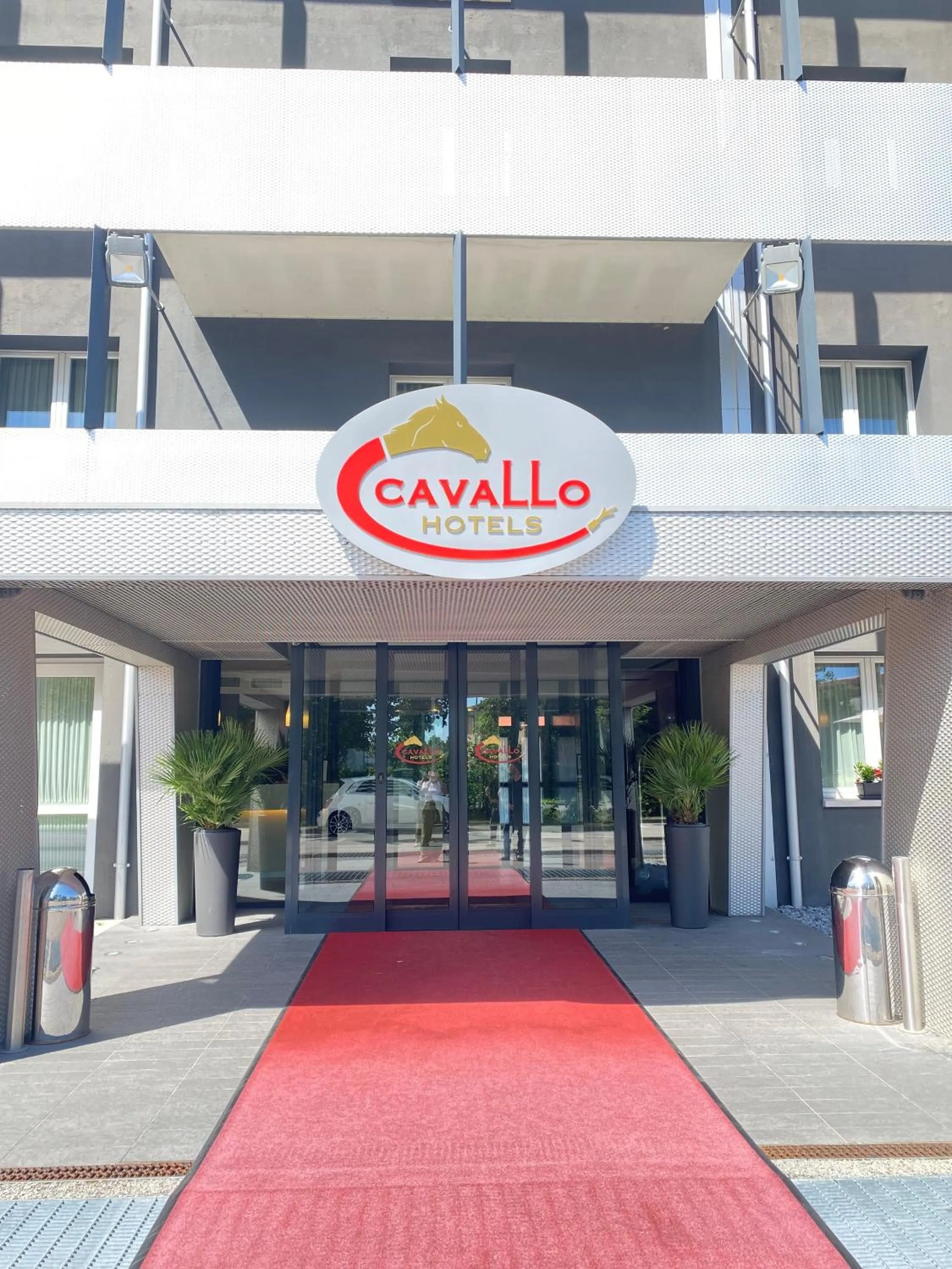 Facade/entrance in CAVALLO Hotel Noventa di Piave