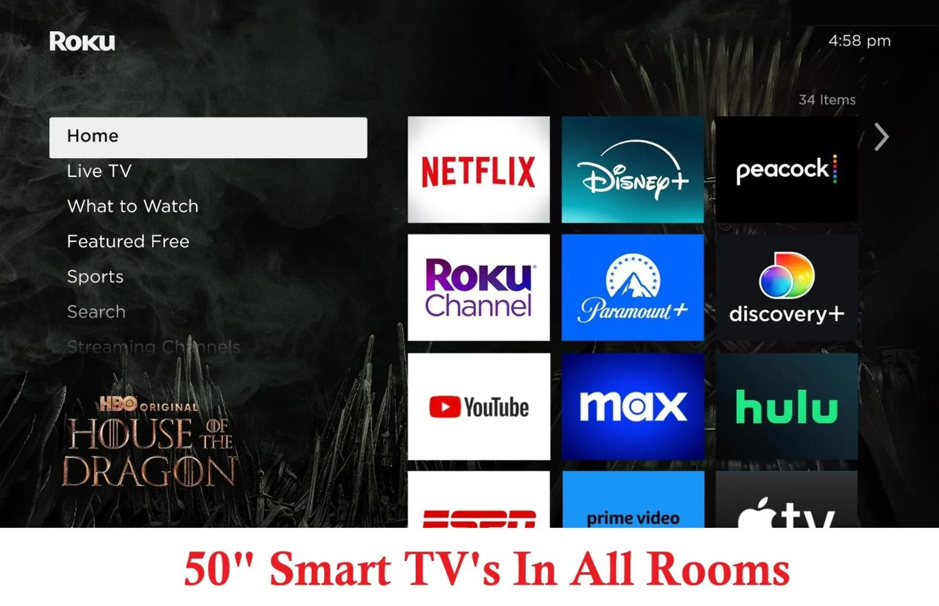 TV and multimedia in Express Inn Parsons