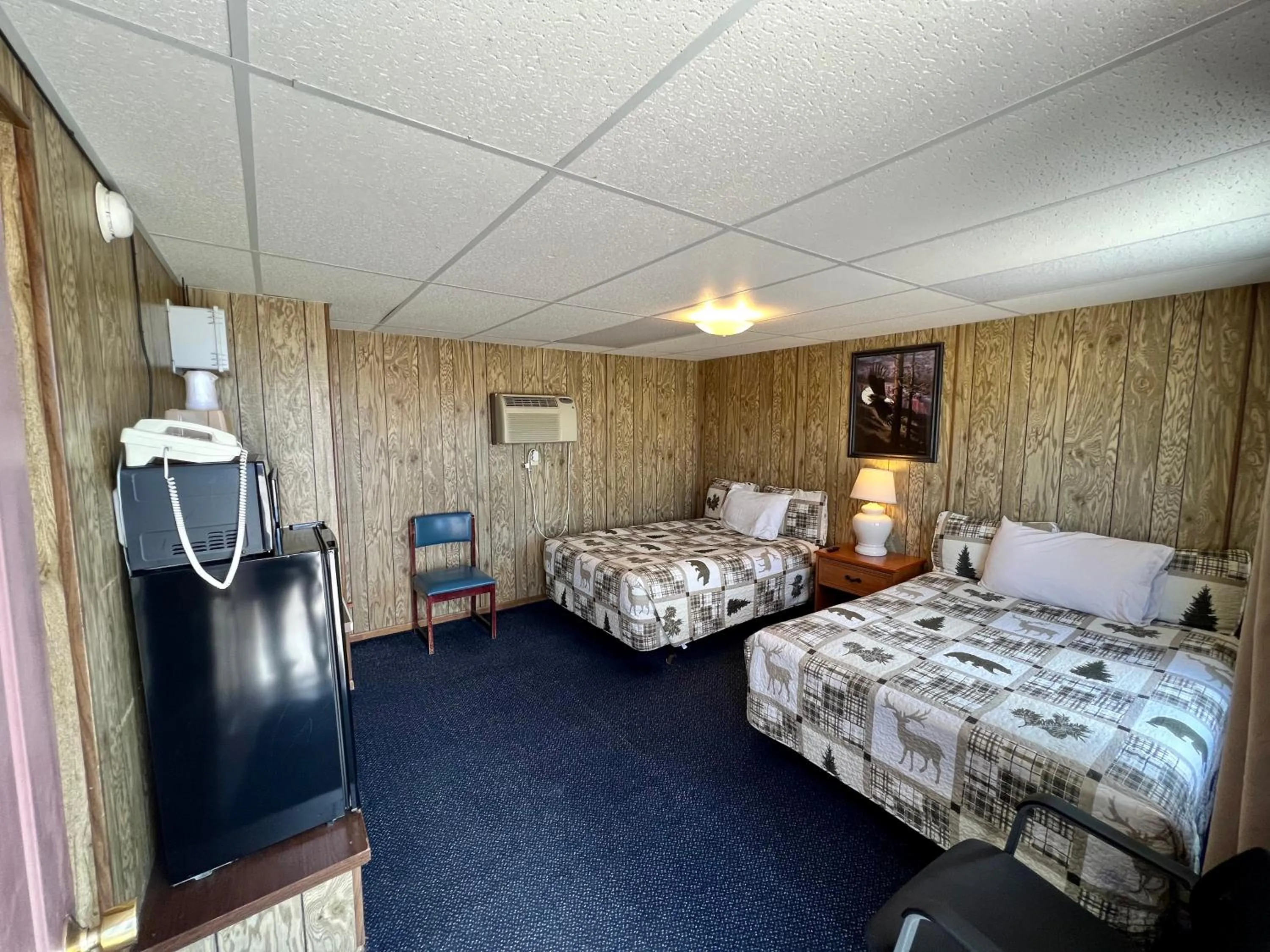 Bed in Border Inn Casino