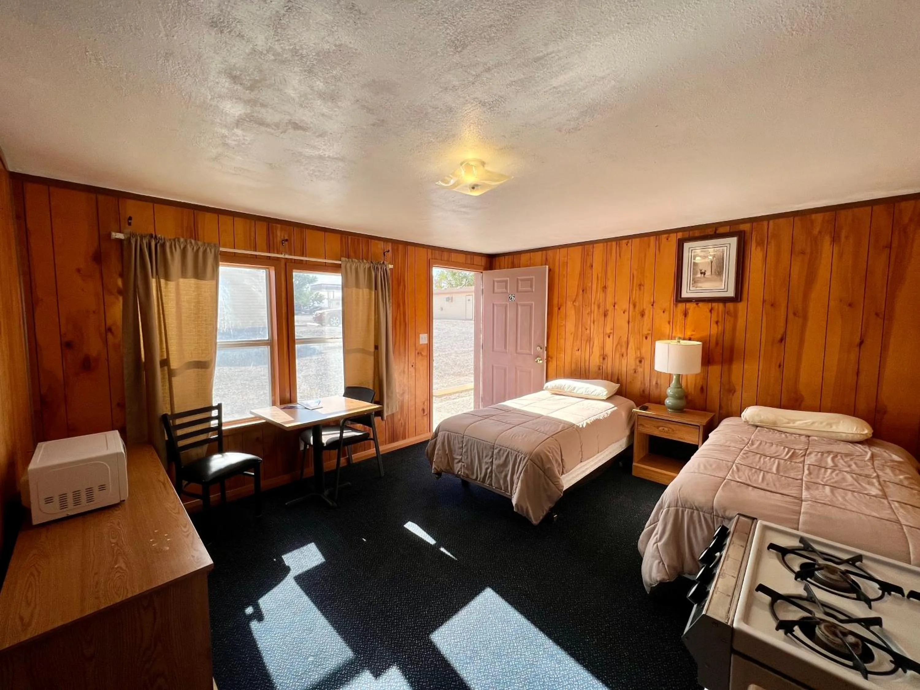 Bed in Border Inn Casino