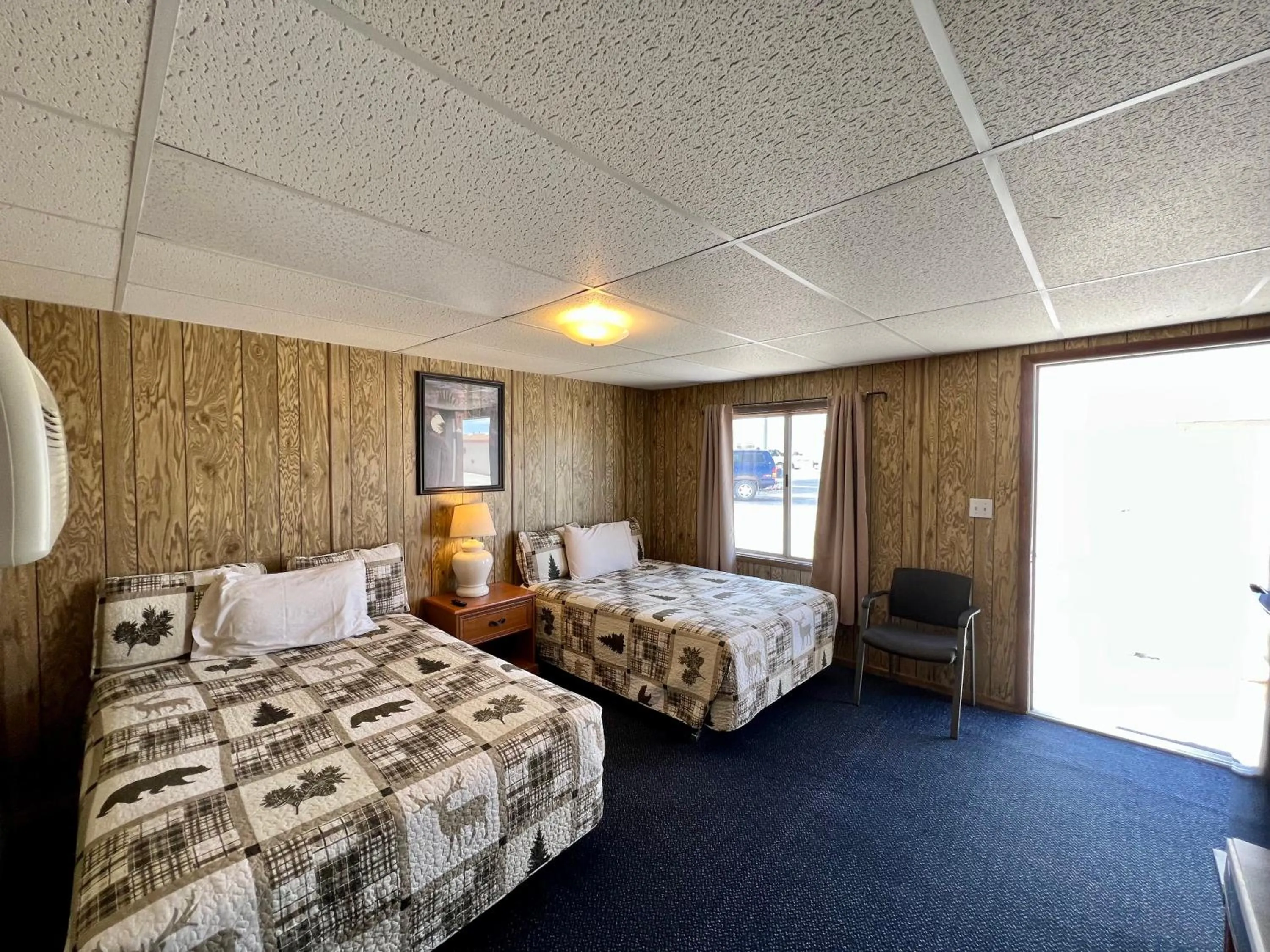 Bed in Border Inn Casino