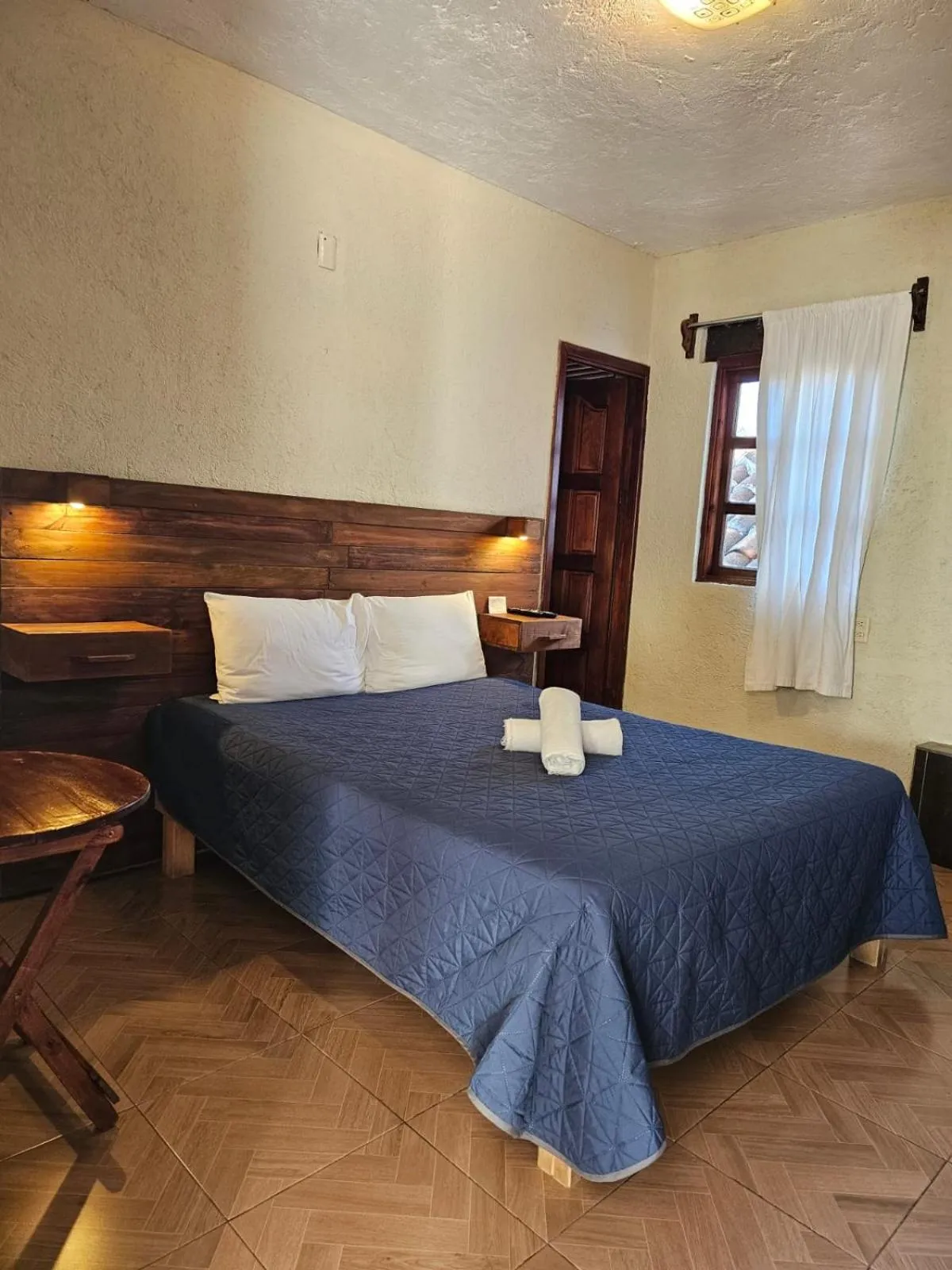 Bed in Arte Sano Hotel San Cristobal