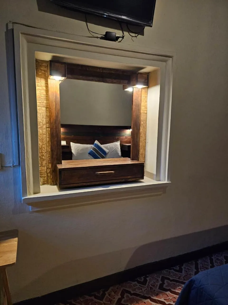 Bed in Arte Sano Hotel San Cristobal