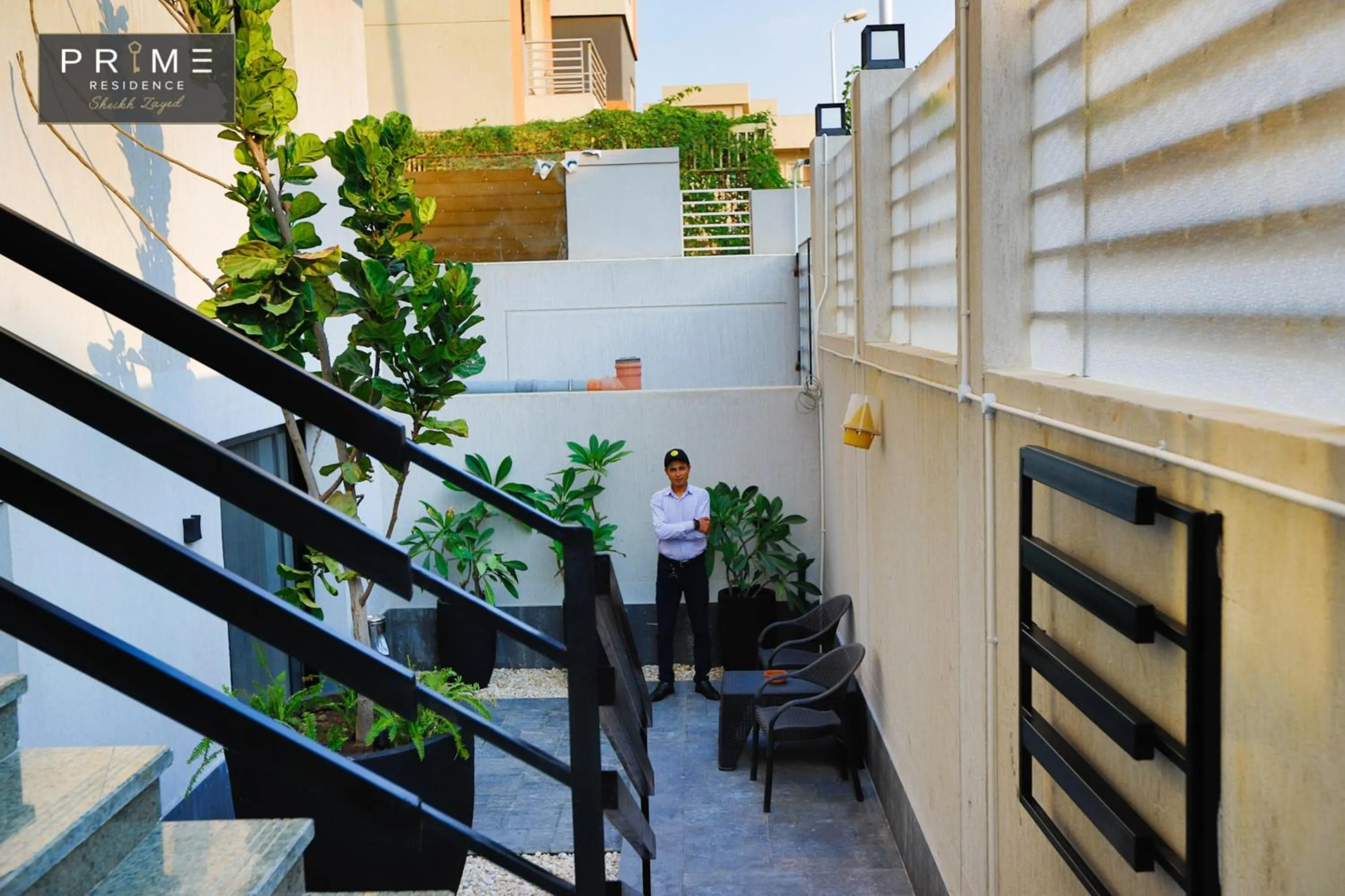 Balcony/Terrace in Prime Residence Sheikh Zayed