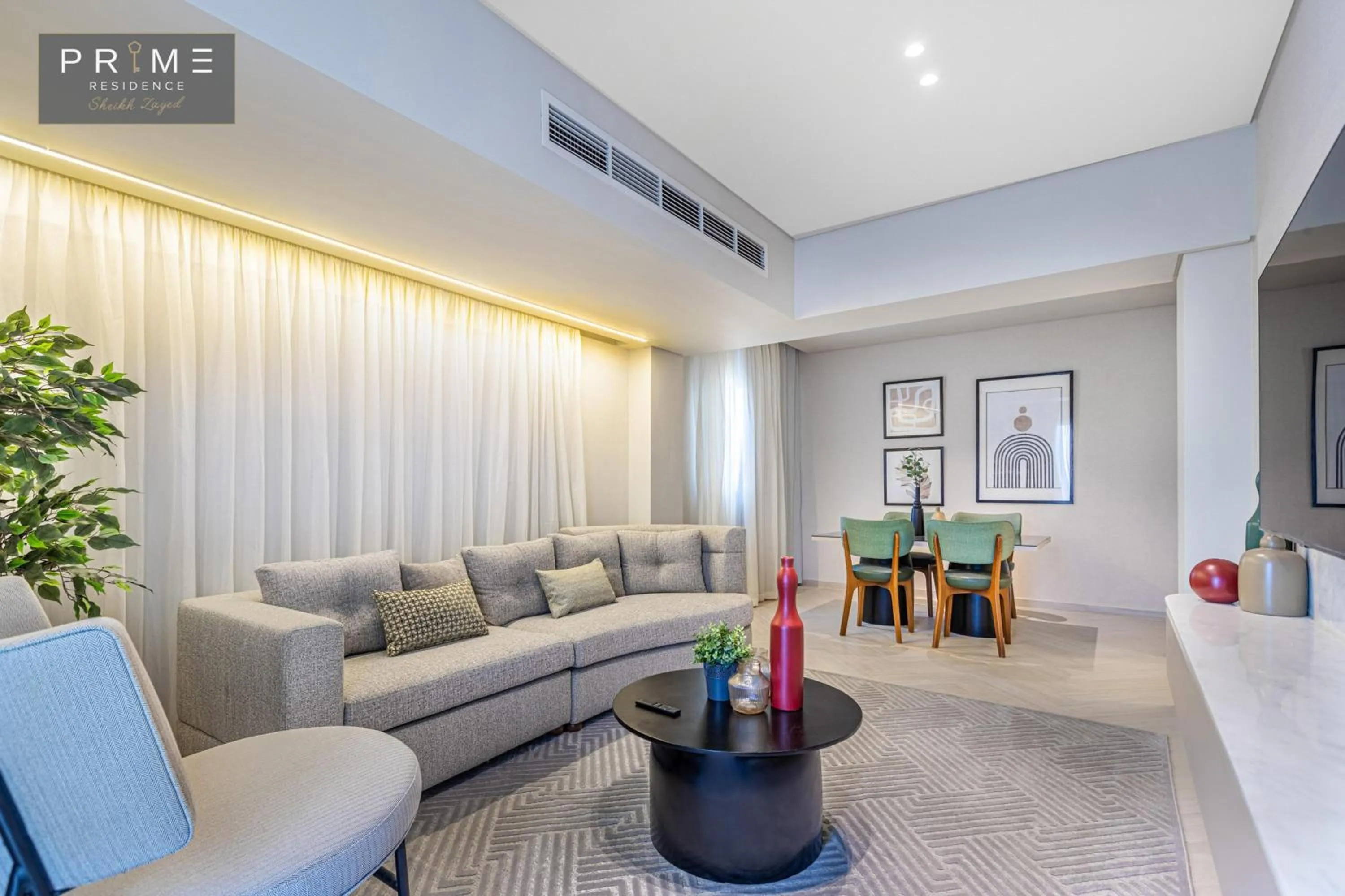 Photo of the whole room in Prime Residence Sheikh Zayed