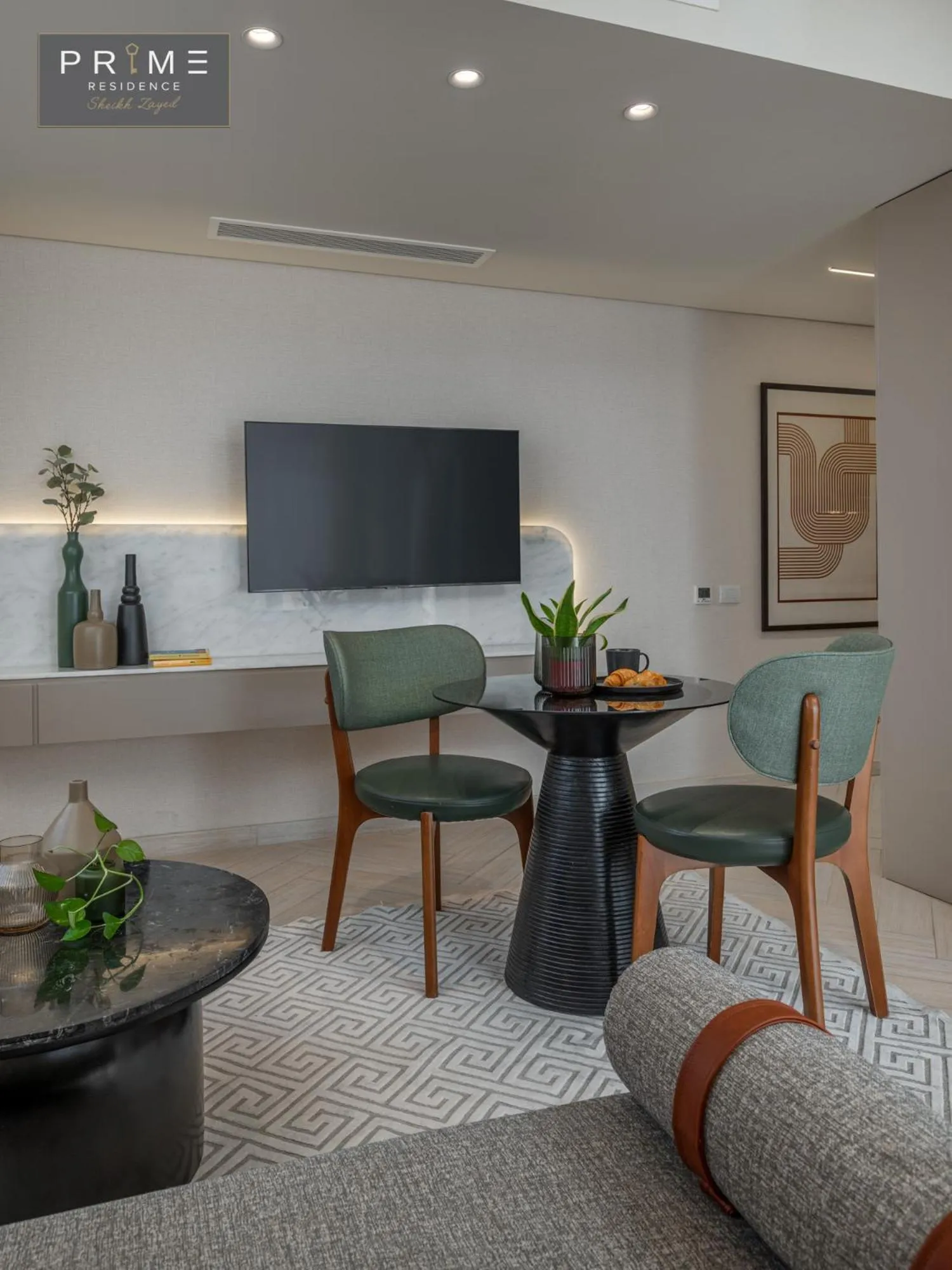 TV and multimedia in Prime Residence Sheikh Zayed