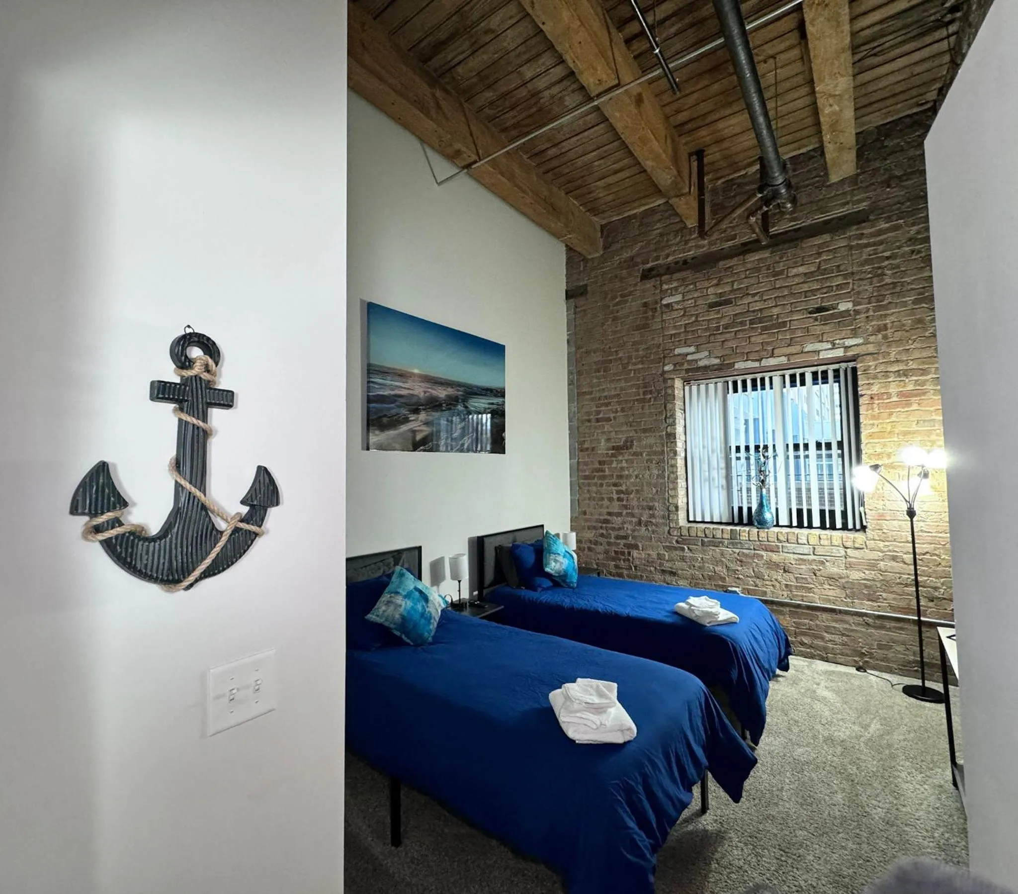 Bedroom, Bed in Luxéry Stay Chicago - Themed Units! Close to Downtown, McCormick Place & Wintrust Arena