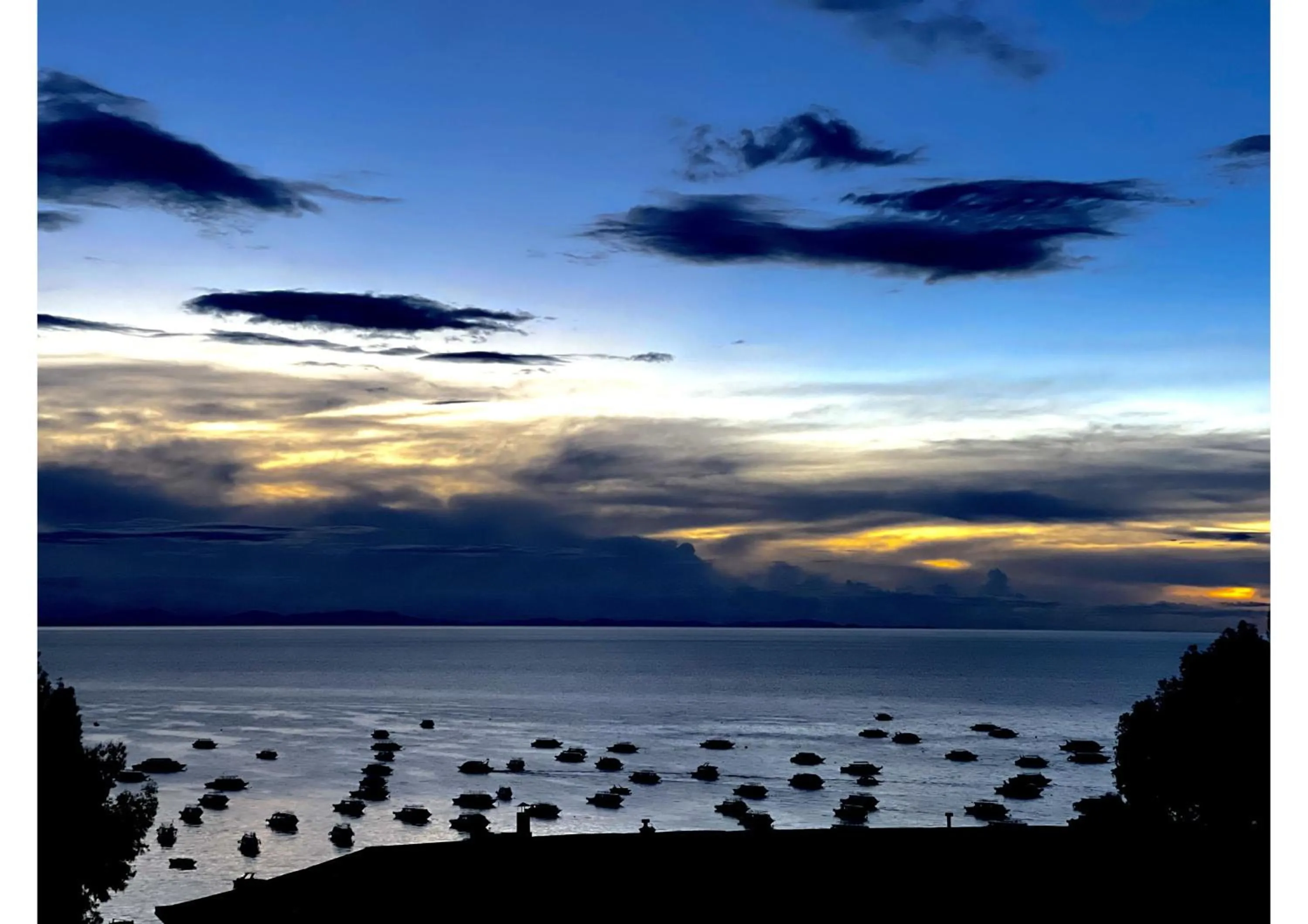 Sunset in HOTEL WENDY MAR