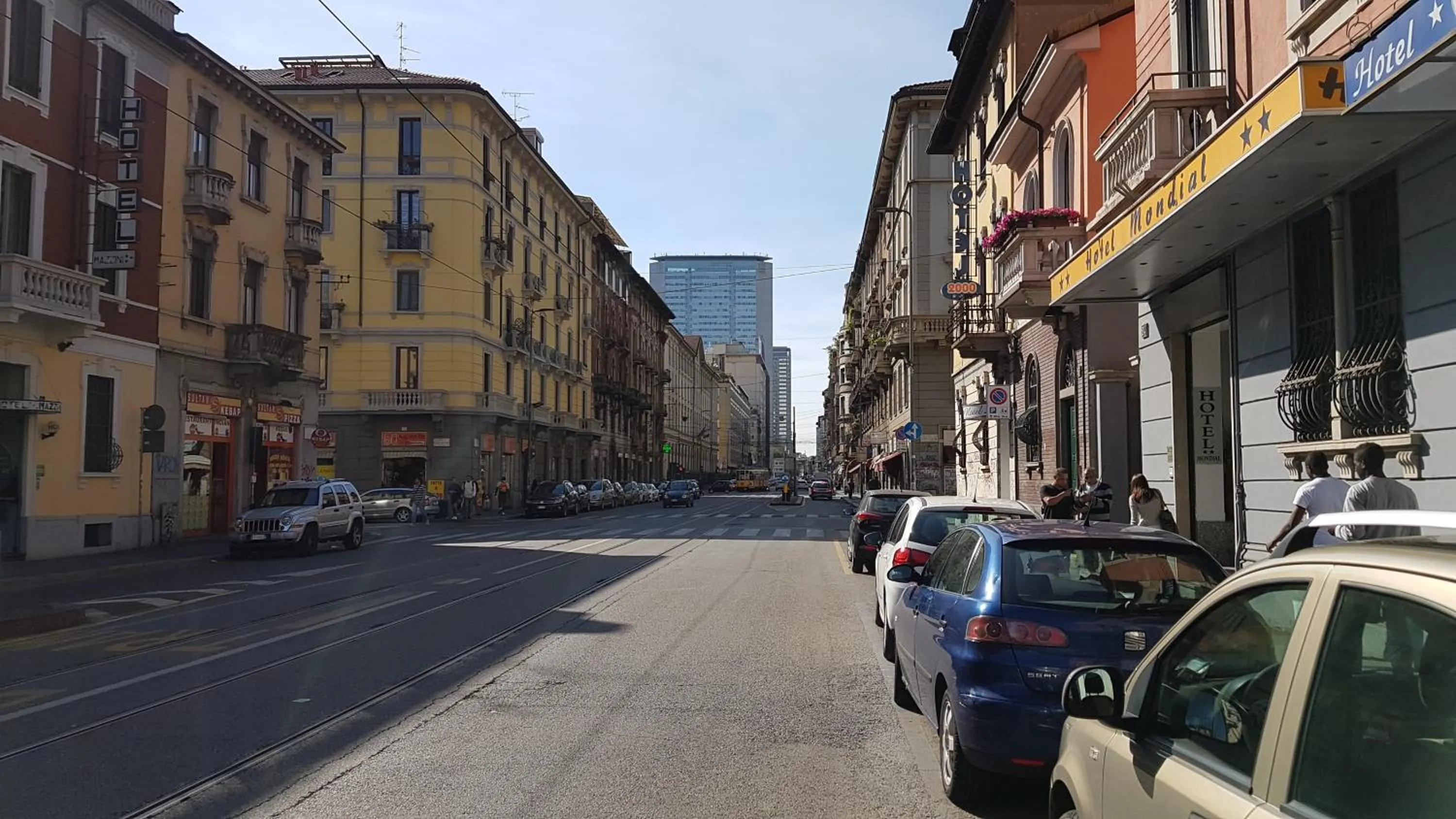 Area and facilities in Hotel Mondial