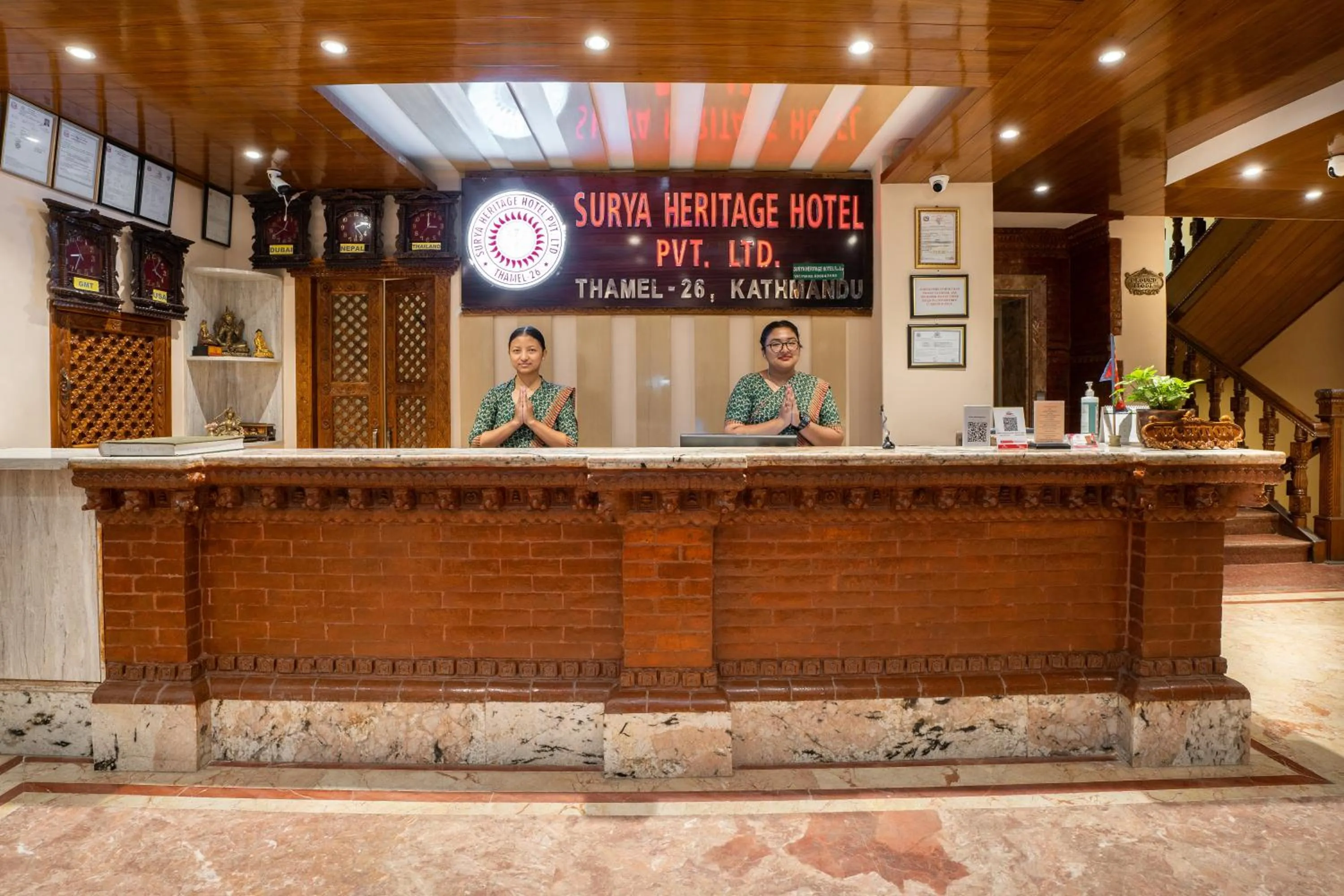 Property logo or sign in Surya Heritage Hotel