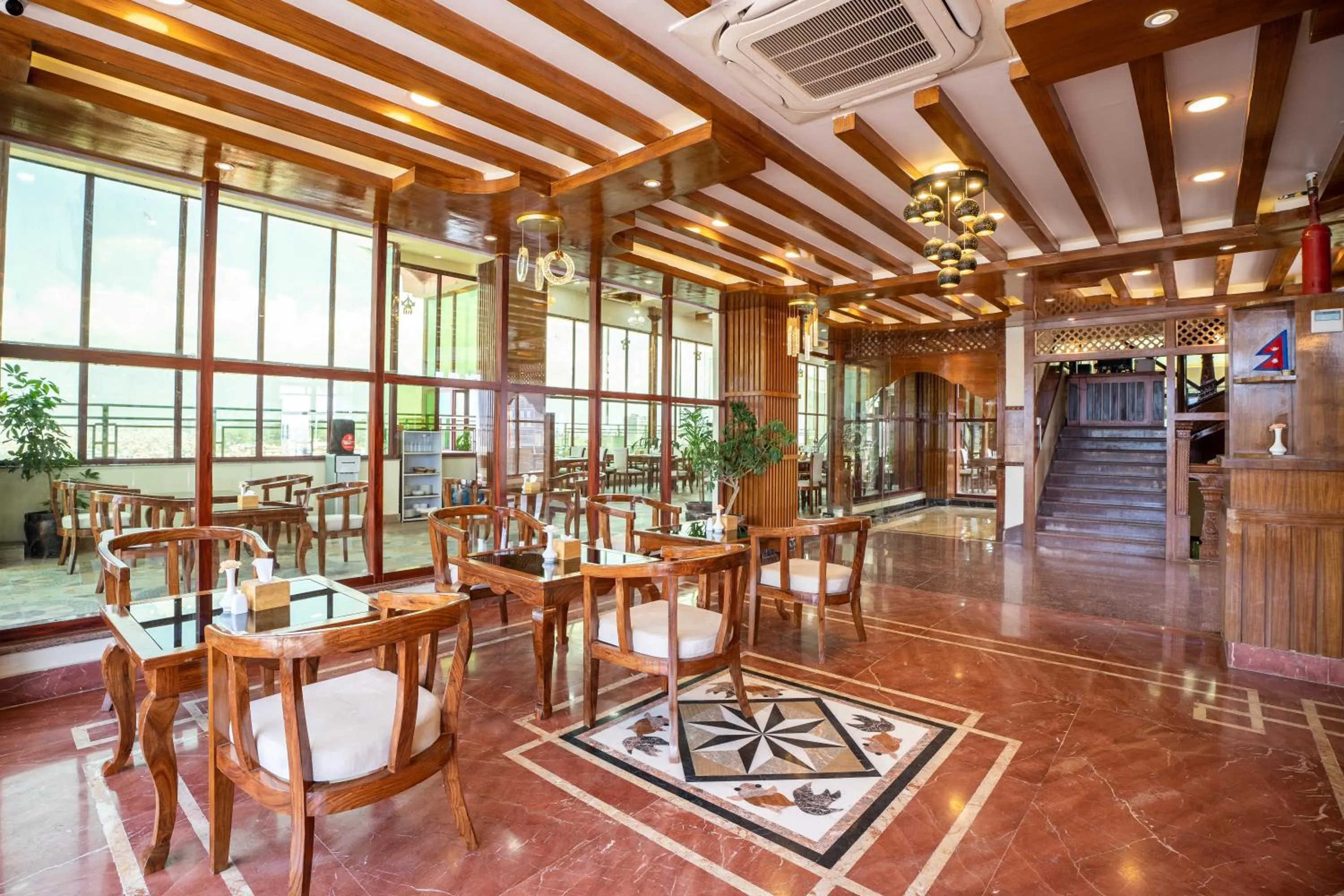 Restaurant/places to eat in Surya Heritage Hotel
