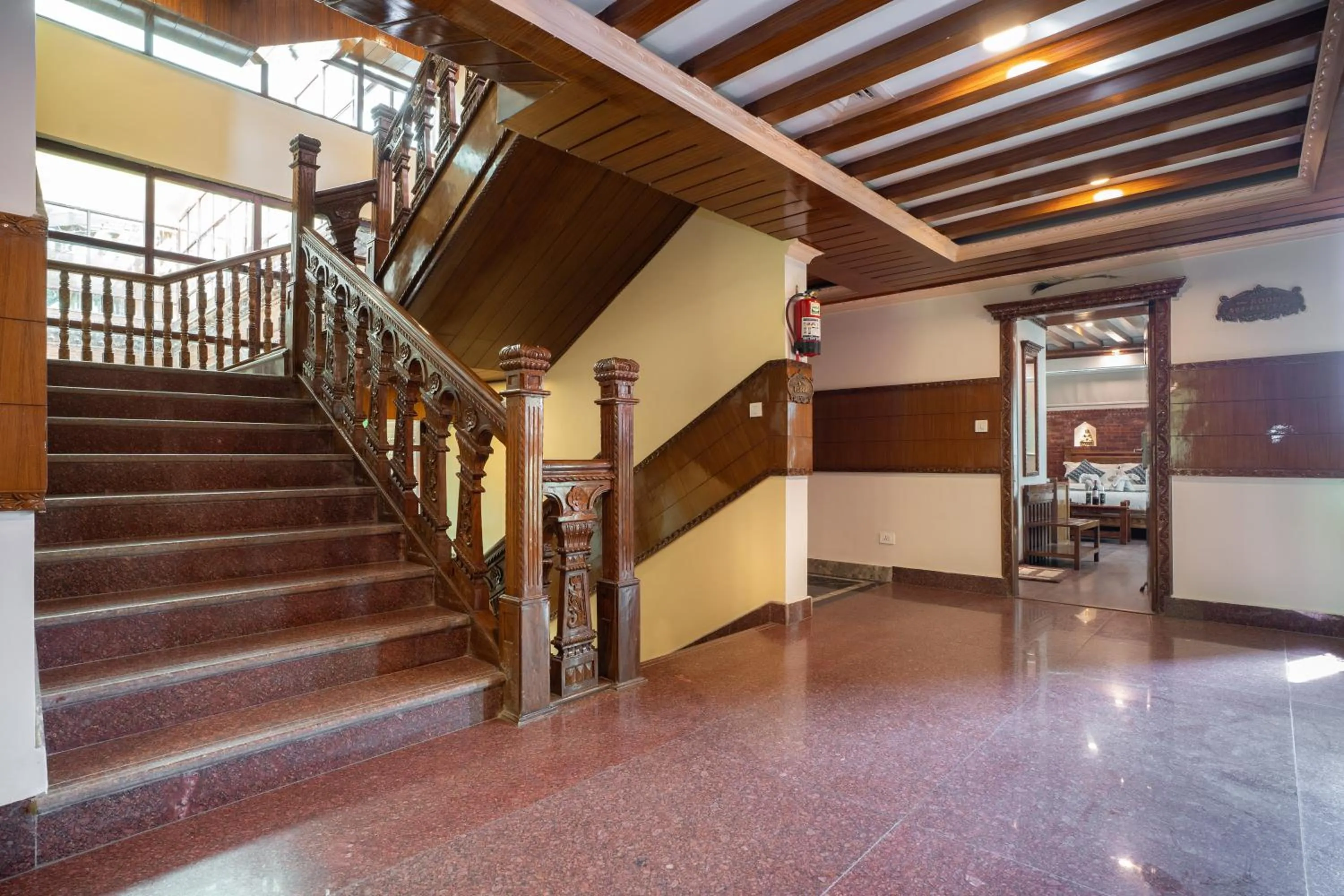 Decorative detail in Surya Heritage Hotel