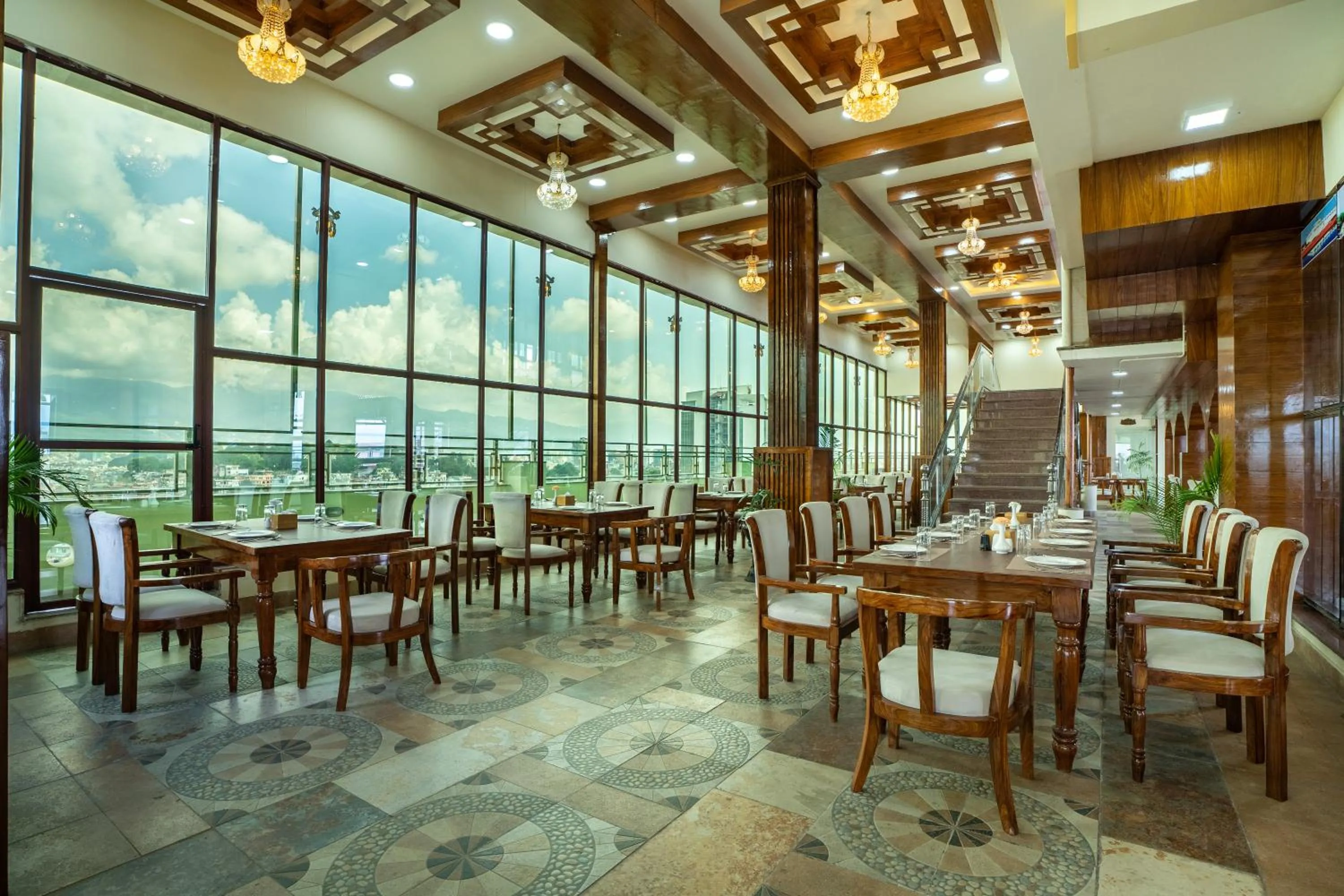 Restaurant/places to eat in Surya Heritage Hotel