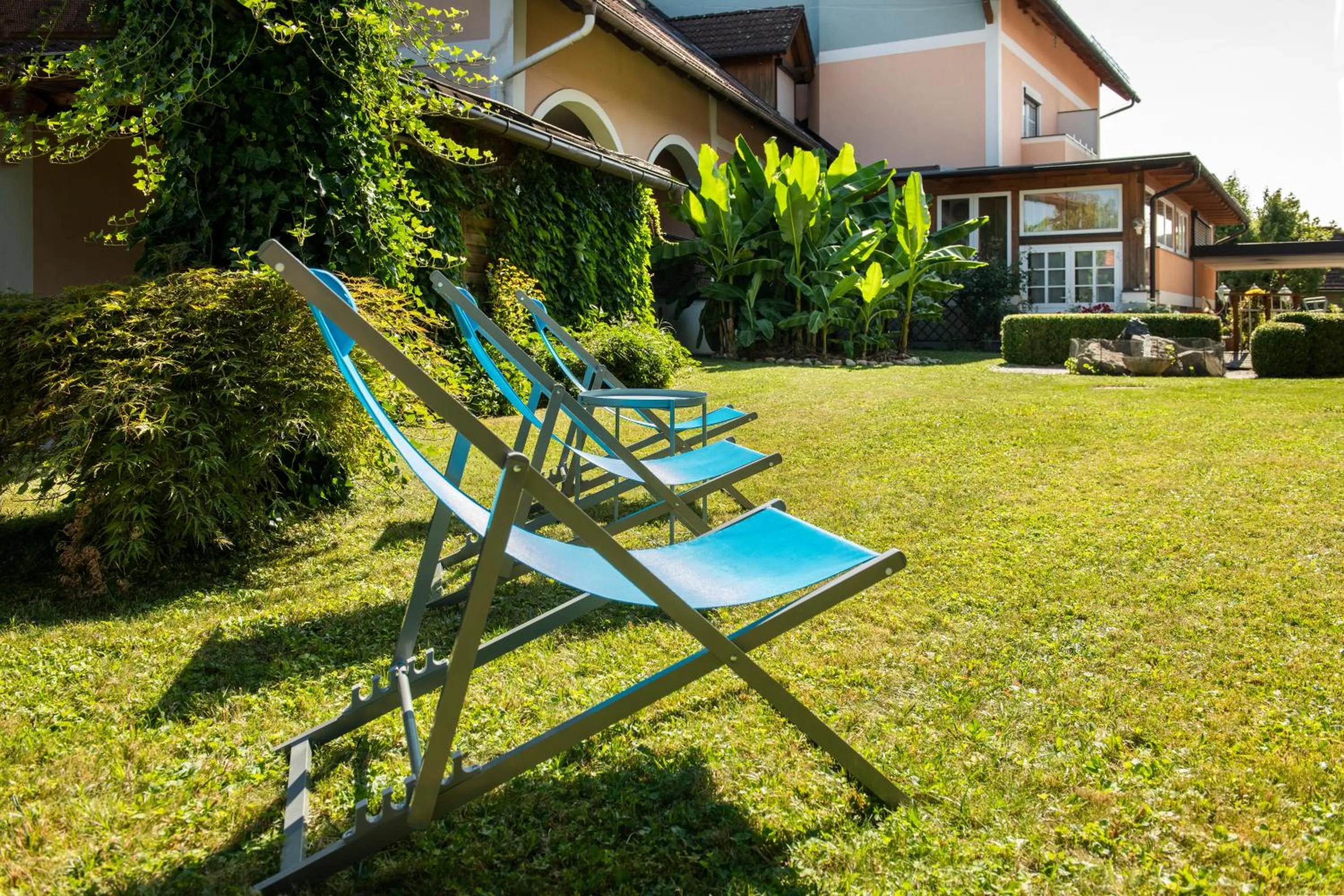 Garden in Hotel Altneudörflerhof