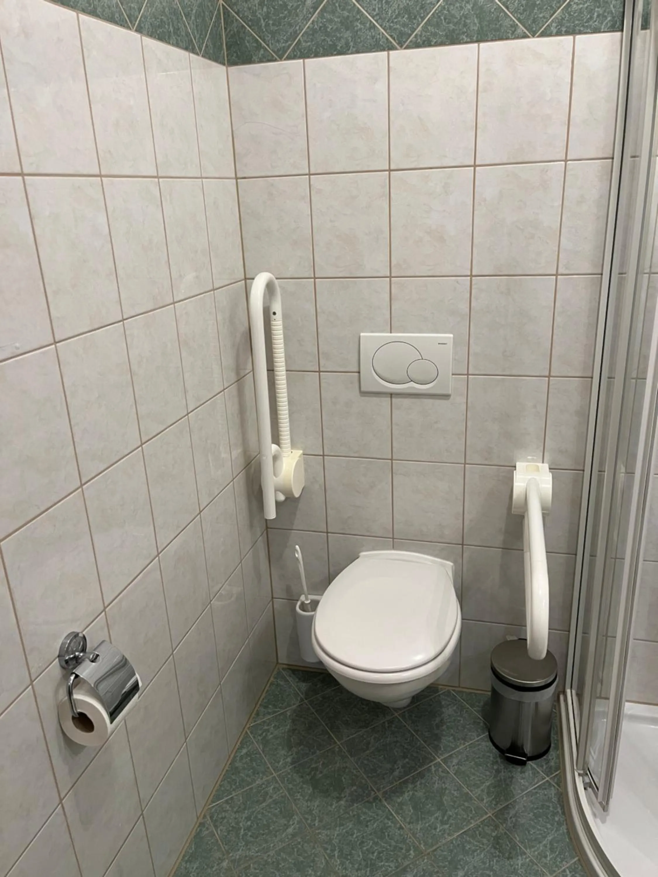 Bathroom in Hotel Altneudörflerhof