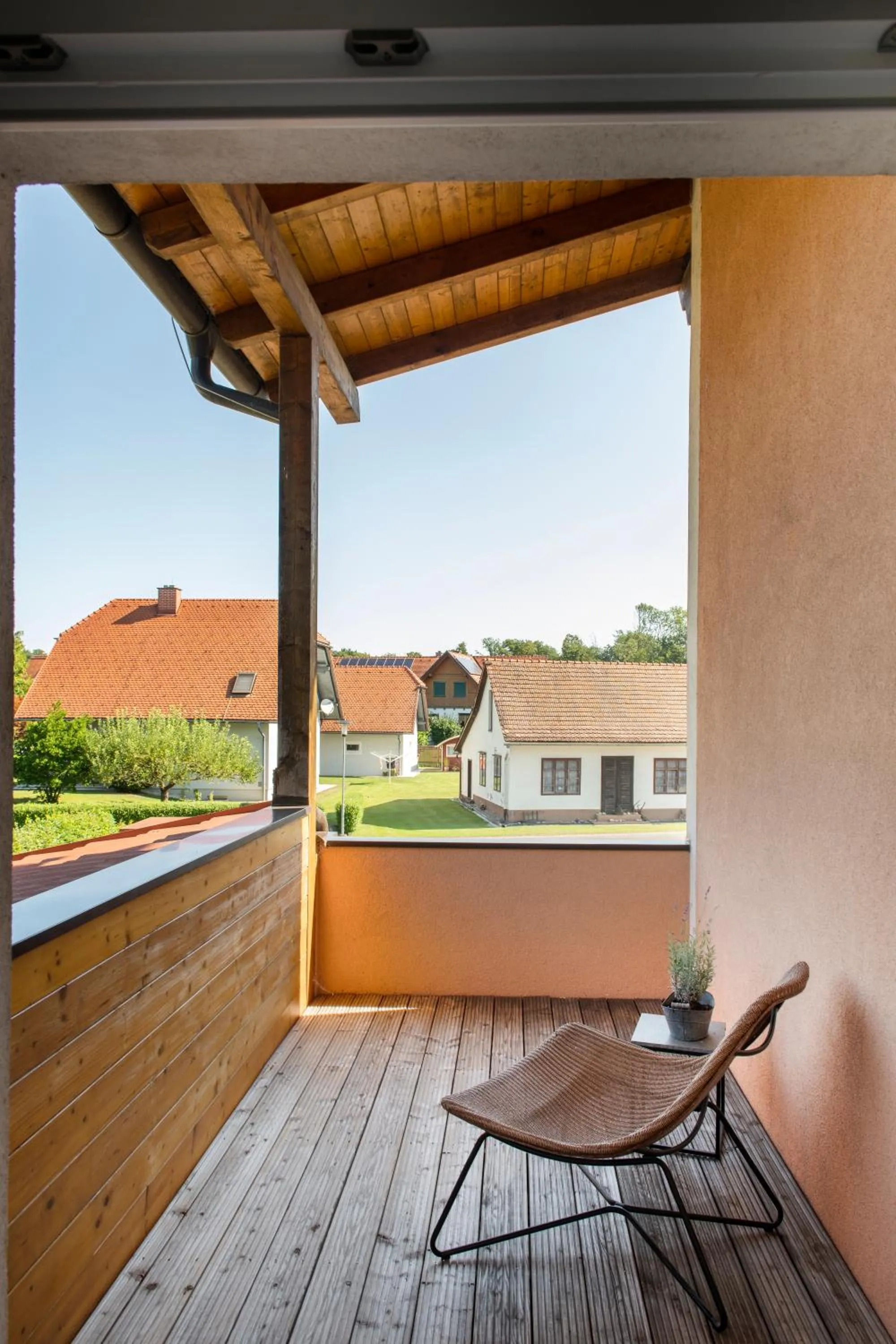 Balcony/Terrace in Hotel Altneudörflerhof
