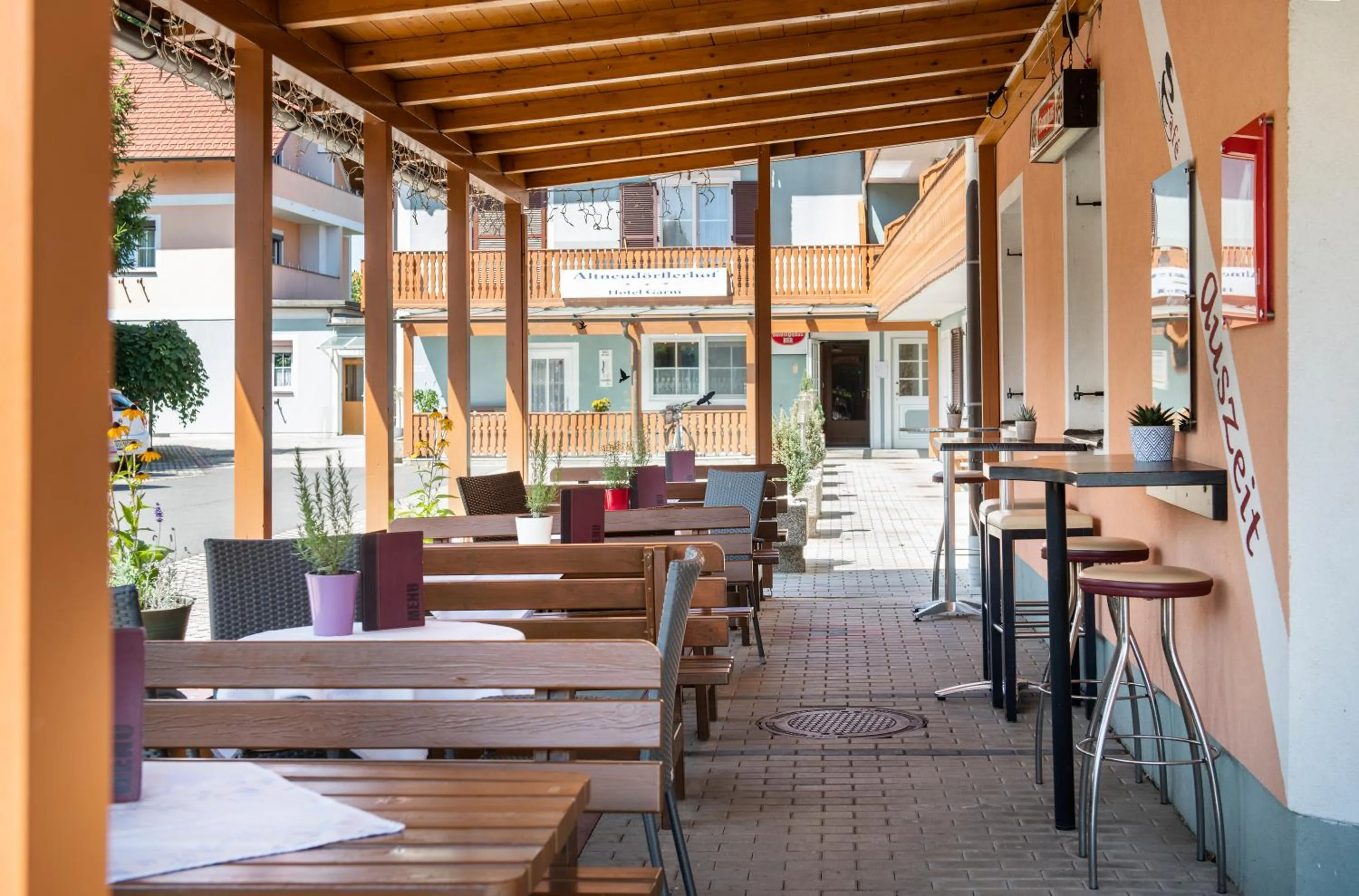 Balcony/Terrace in Hotel Altneudörflerhof