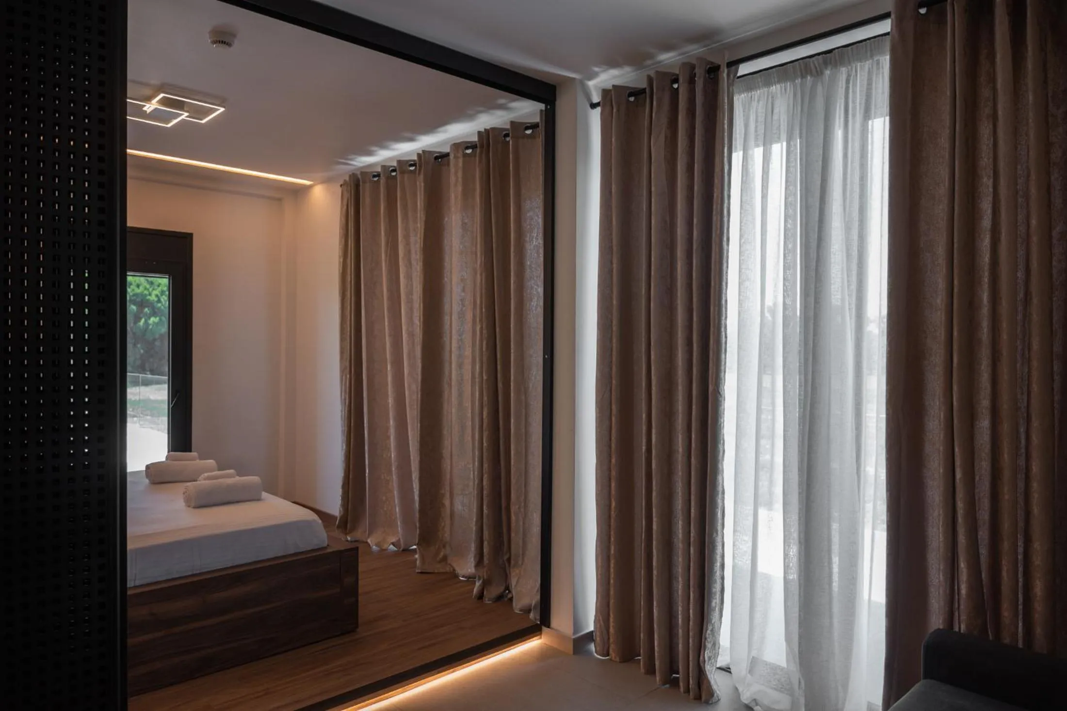 Deluxe Double Room with Private Terrace - Forest and Sea View  in Salt Boutique Hotel
