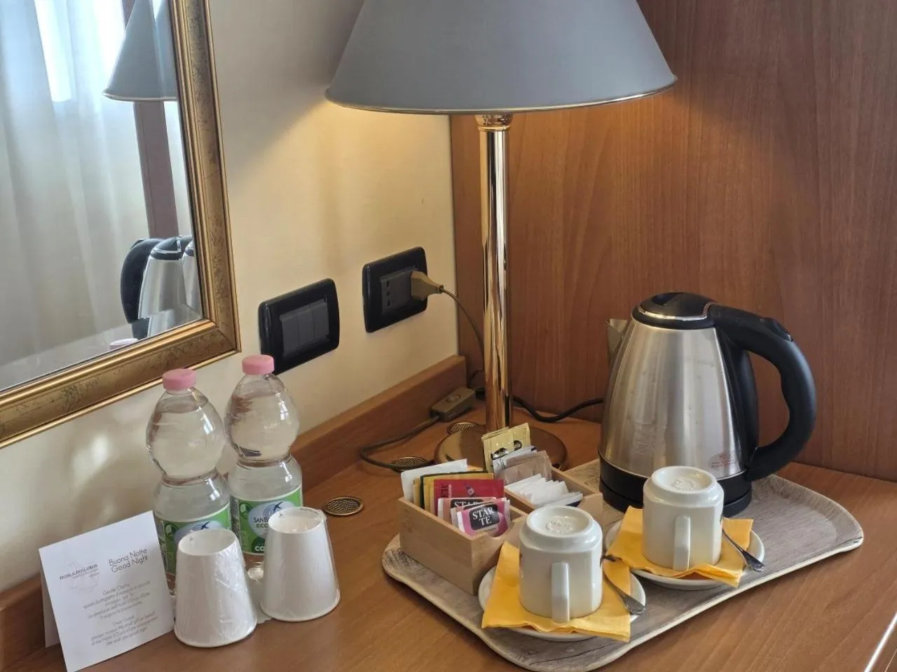 Coffee/tea facilities in Hotel Il Duca d'Este