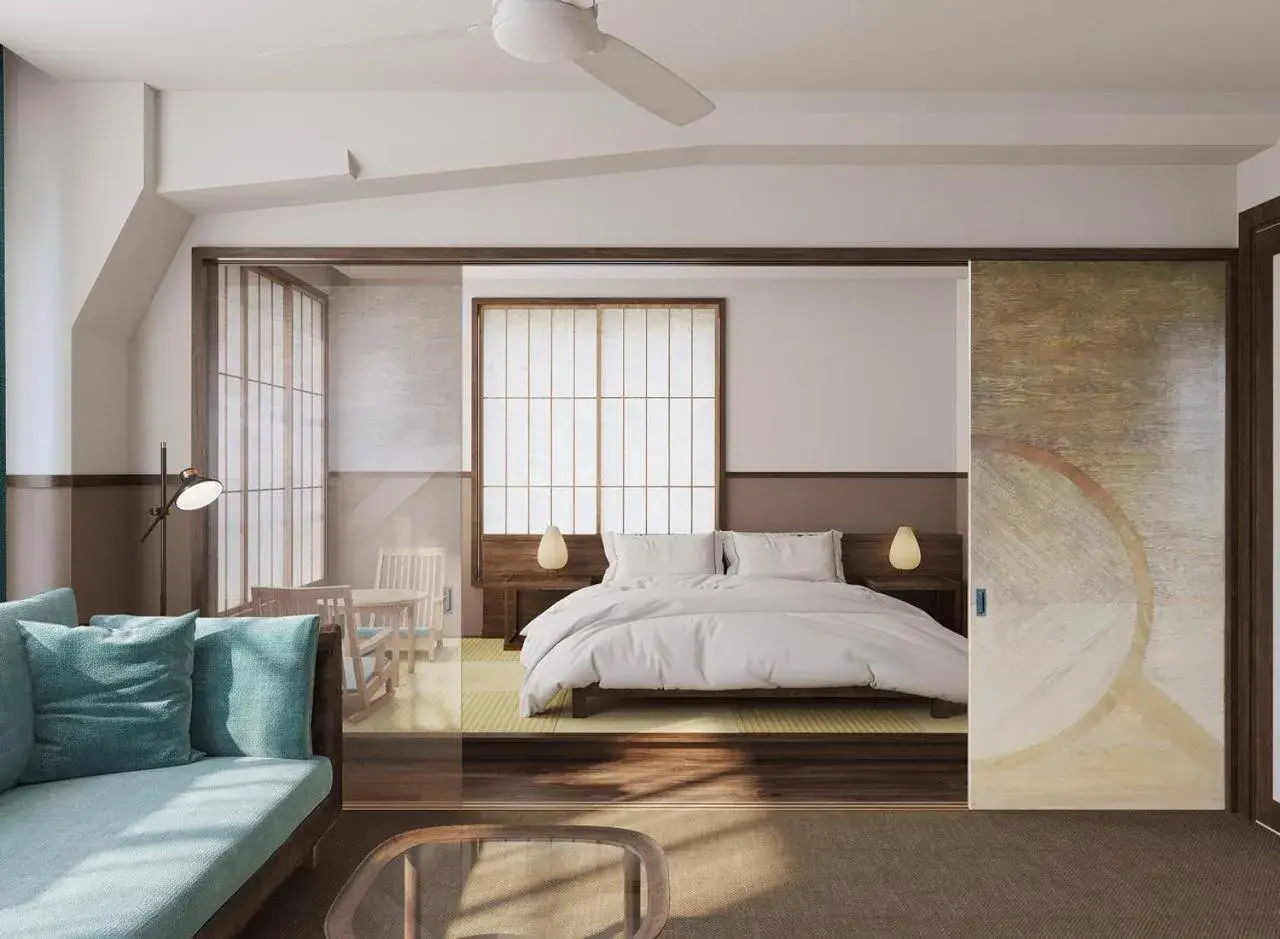 Junior Suite with Lounge Access - Former Nintendo Headquarter in Marufukuro Junior Suite with Lounge Access - Former Nintendo Headquarter in Marufukuro