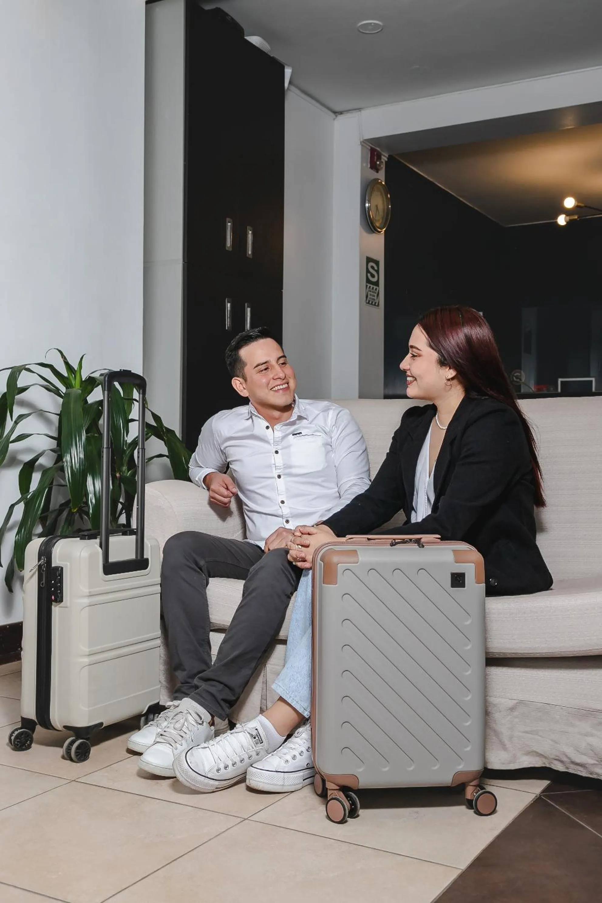 Living room in Hotel Santa Rosa