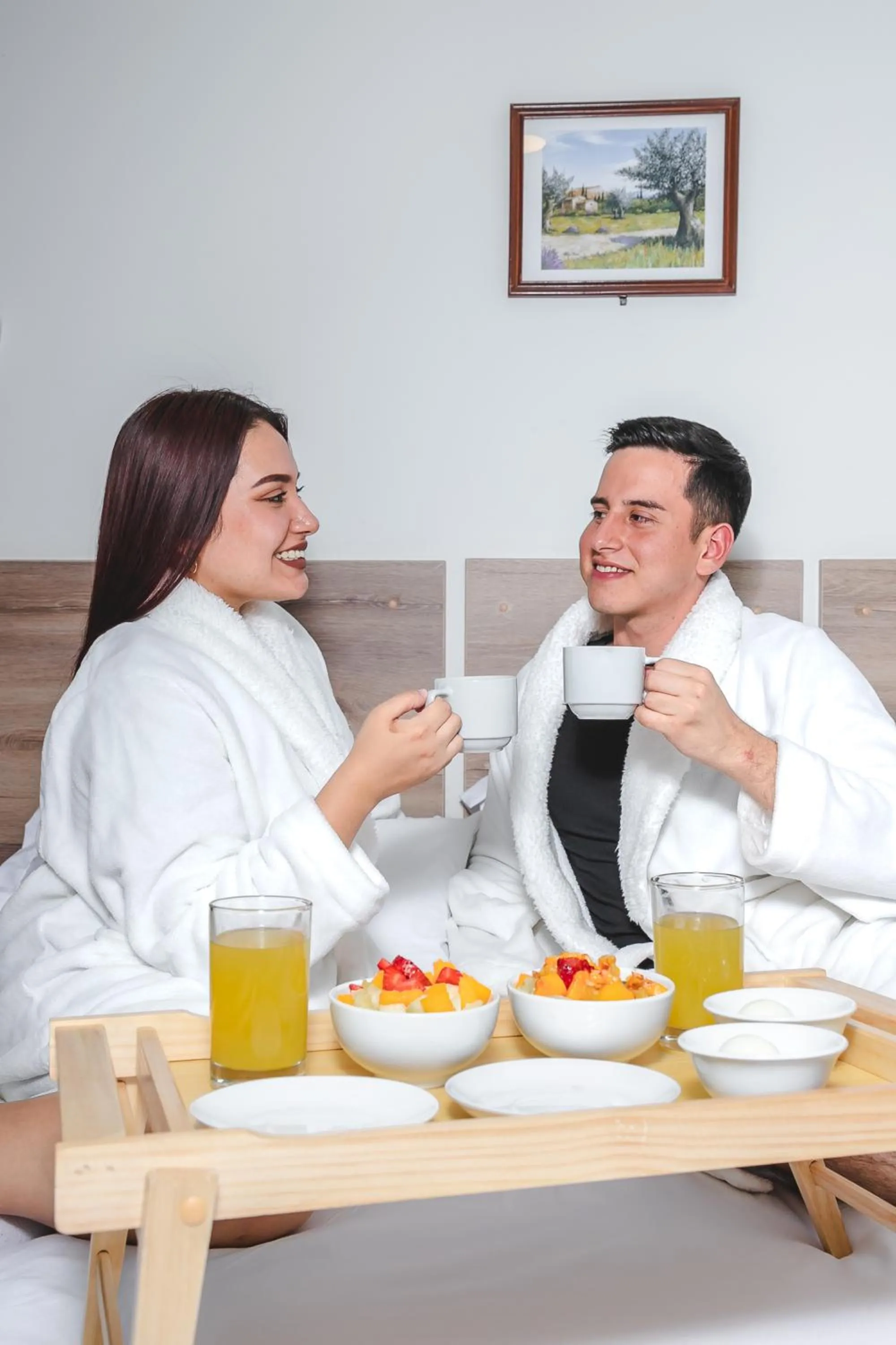 group of guests in Hotel Santa Rosa