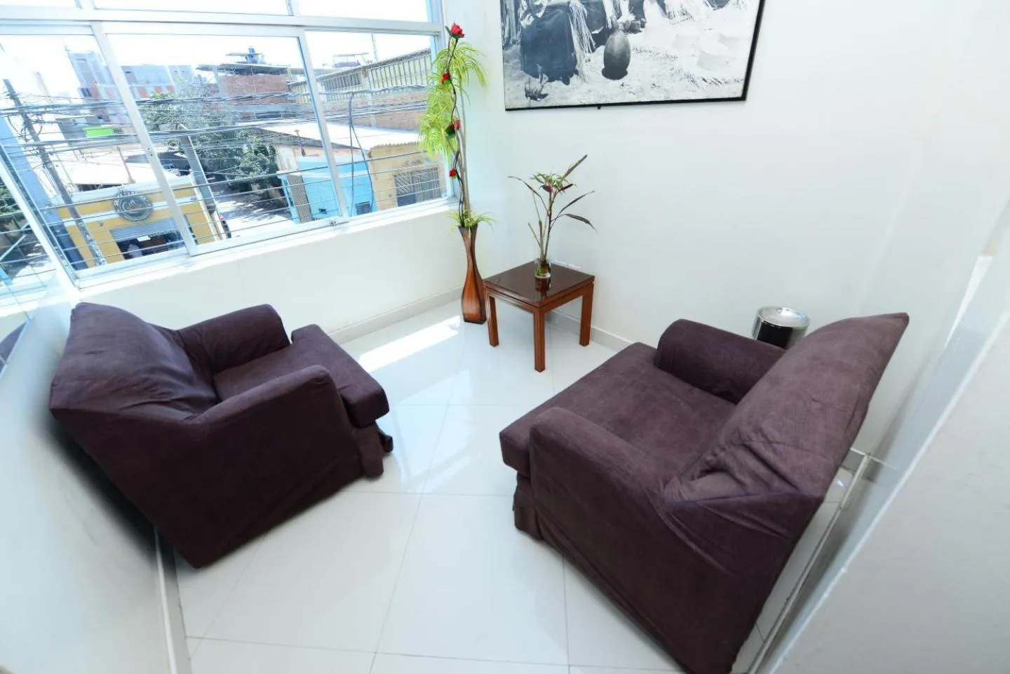 Living room in Hotel Santa Rosa