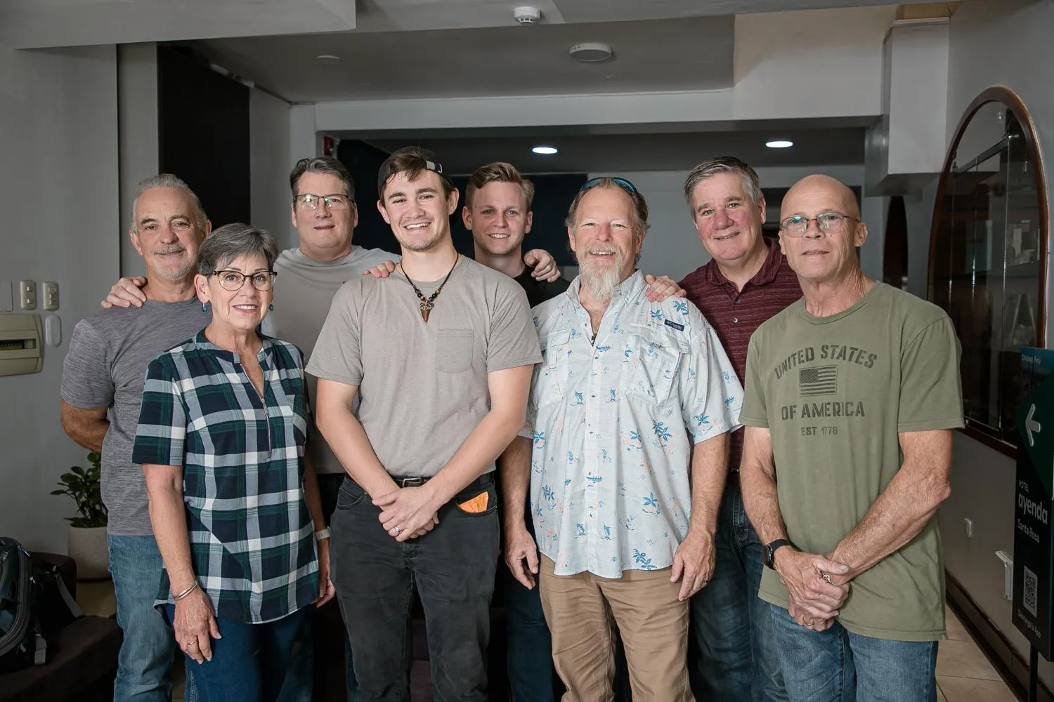 Family in Hotel Santa Rosa