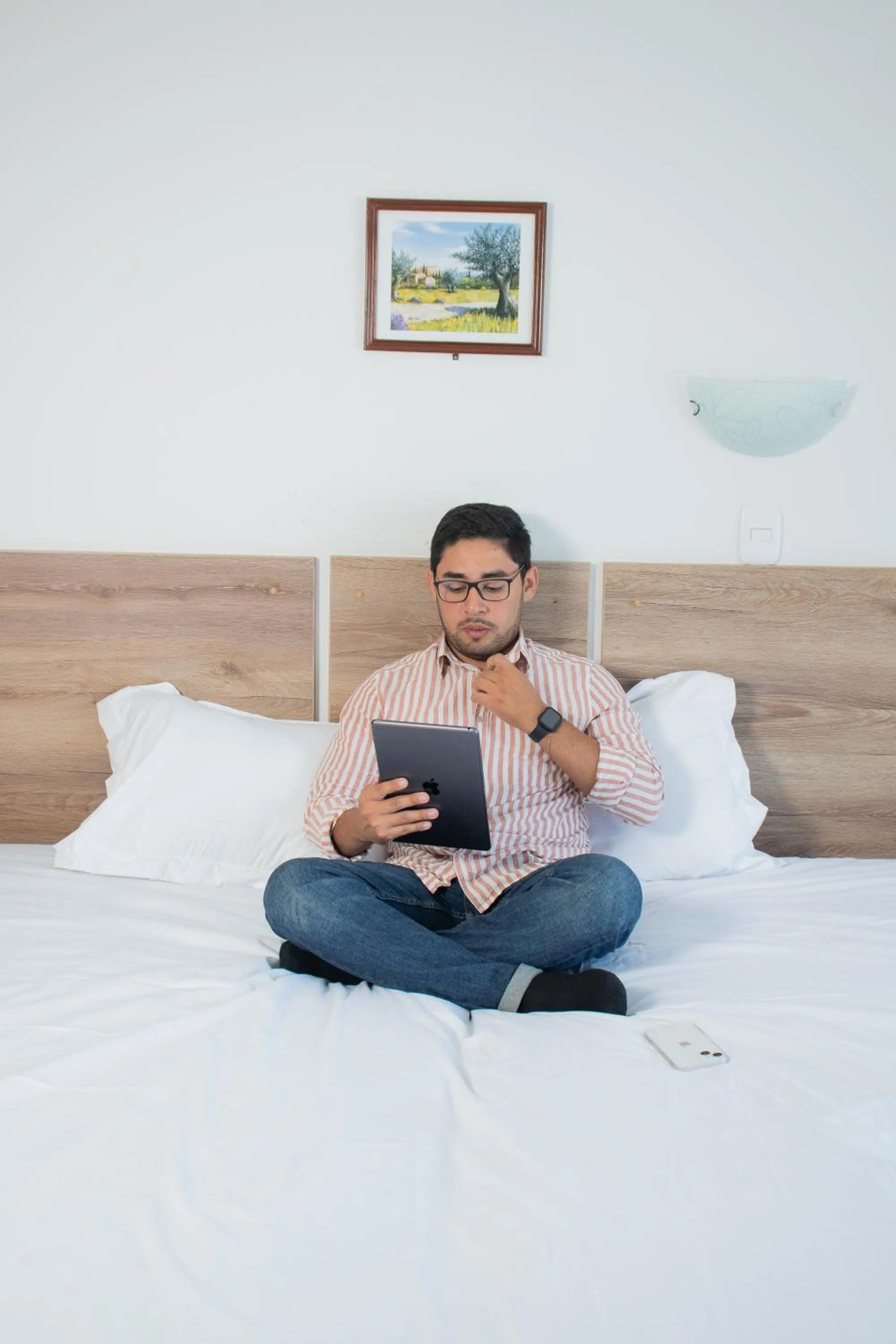 People, Bed in Hotel Santa Rosa