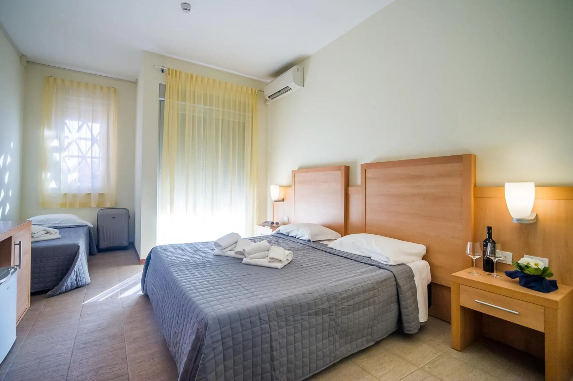 Bed in Hotel Foresteria