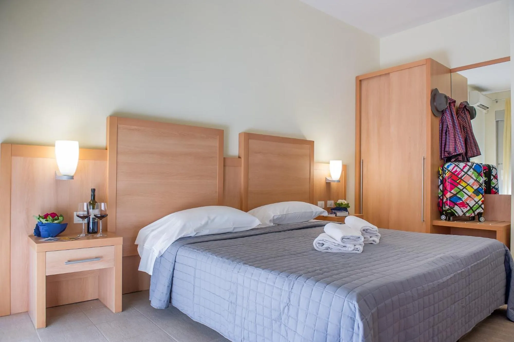 Bed in Hotel Foresteria