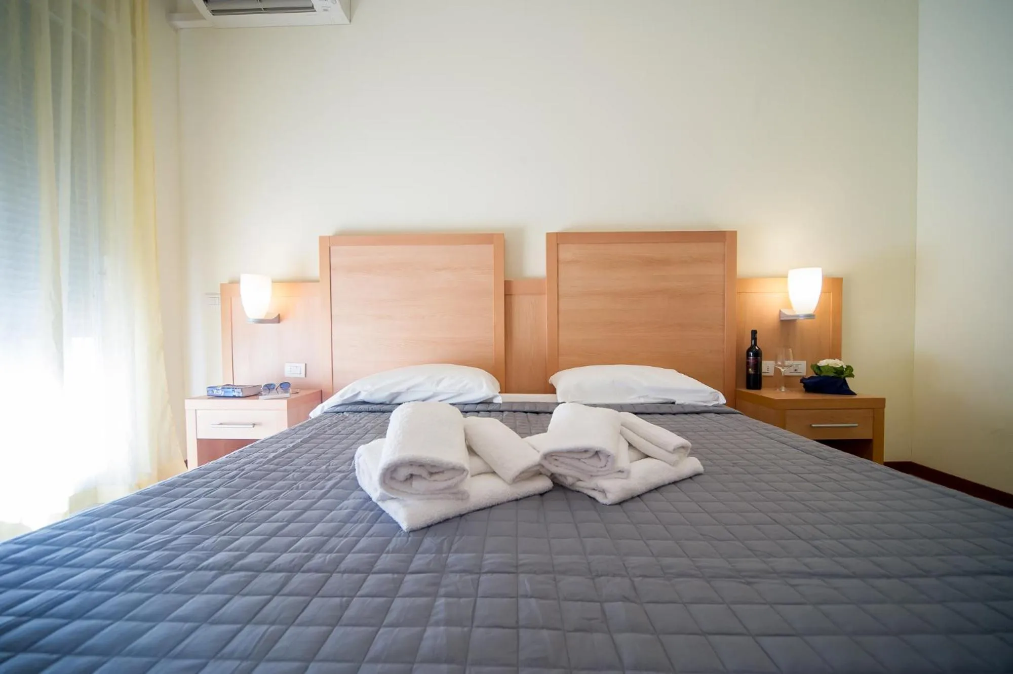 Bed in Hotel Foresteria