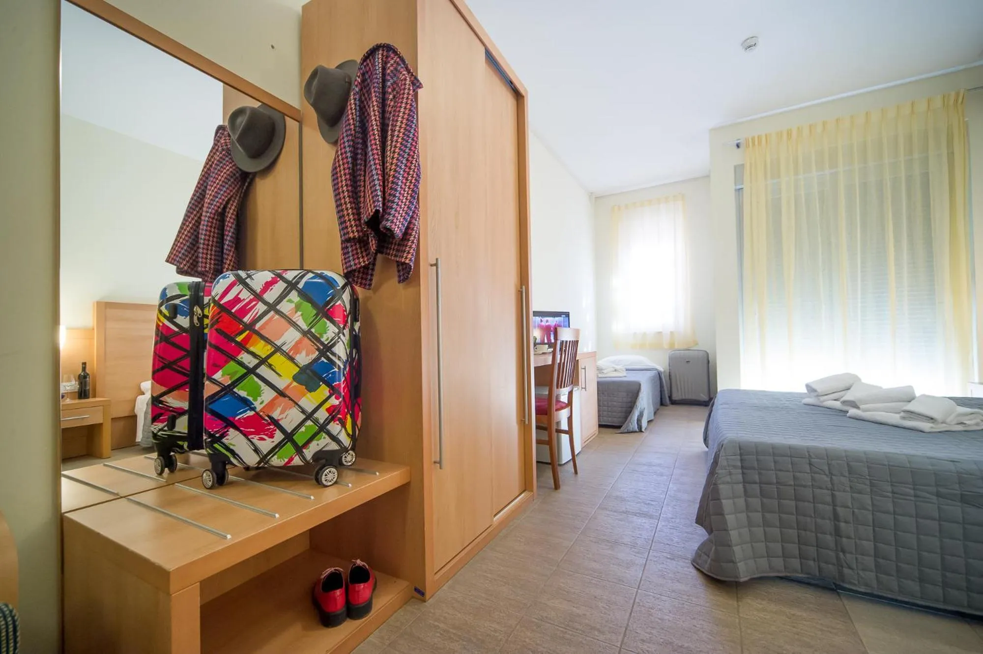 Bed in Hotel Foresteria