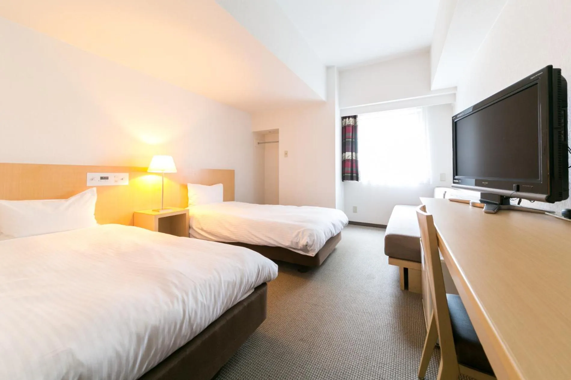 Bed in Pearl Hotel Kayabacho