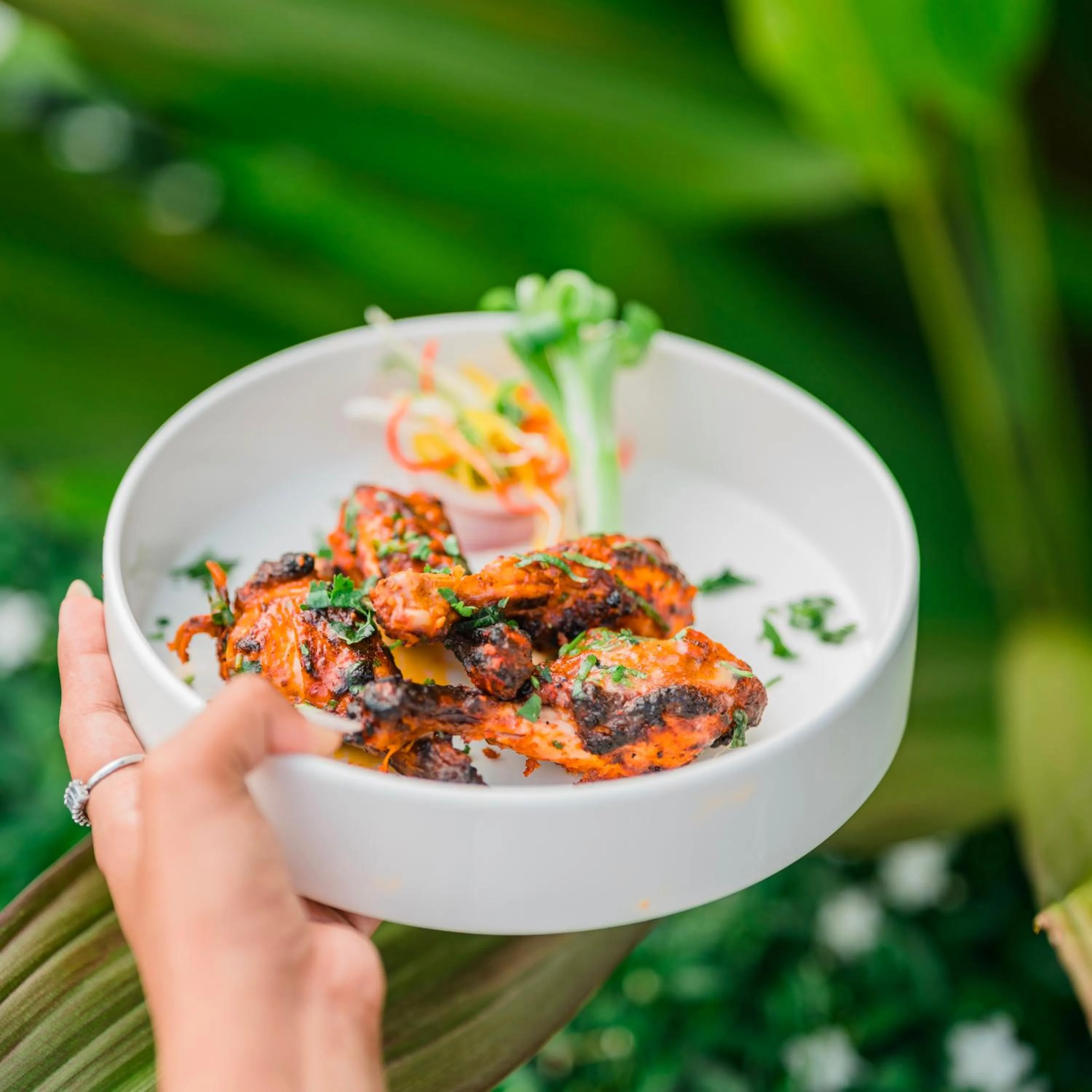 Food in The Acacia Hotel & Spa