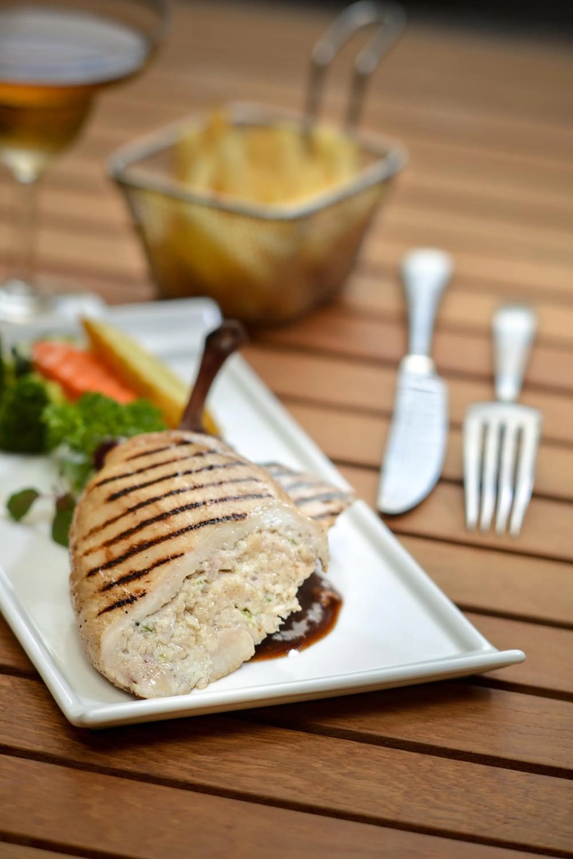 Food close-up in The Acacia Hotel & Spa