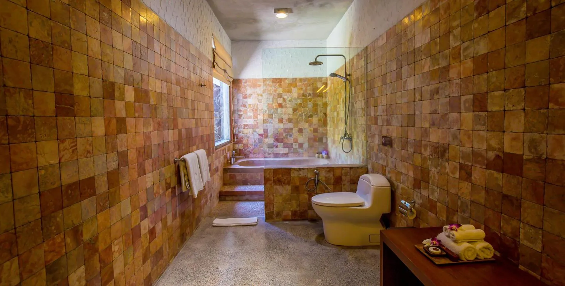 Bathroom in Bracha Villas Bali
