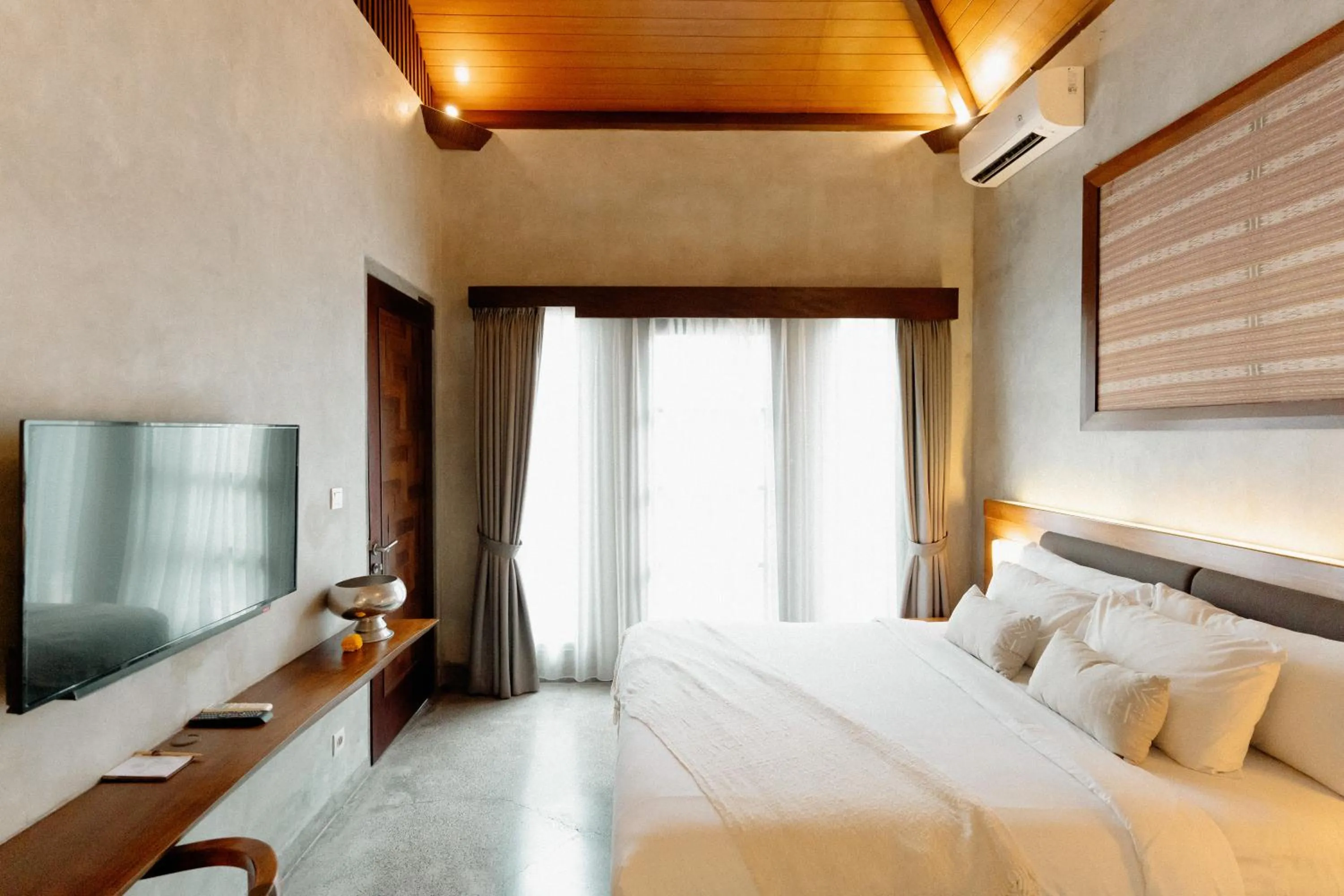 Bed in Bracha Villas Bali