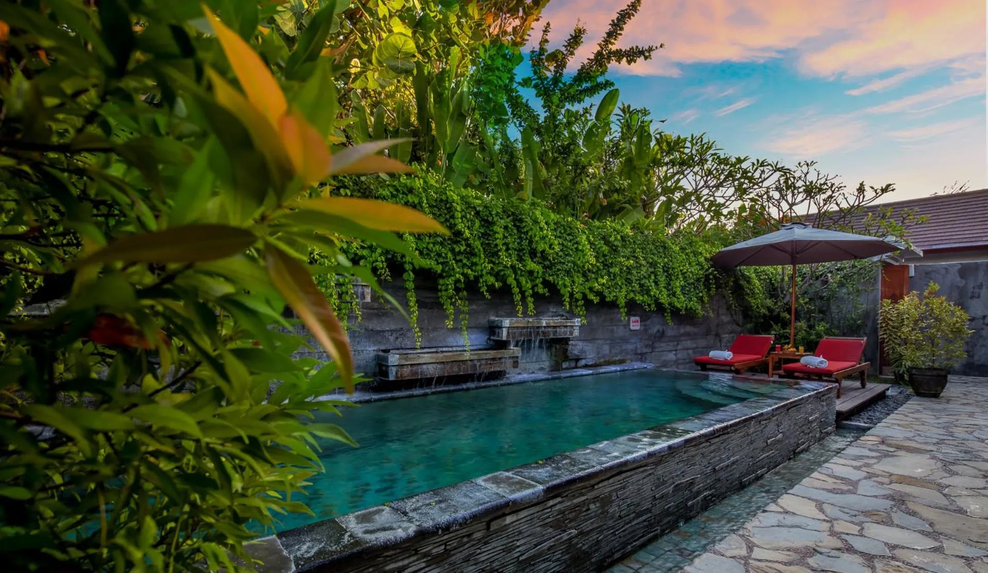 Swimming pool in Bracha Villas Bali
