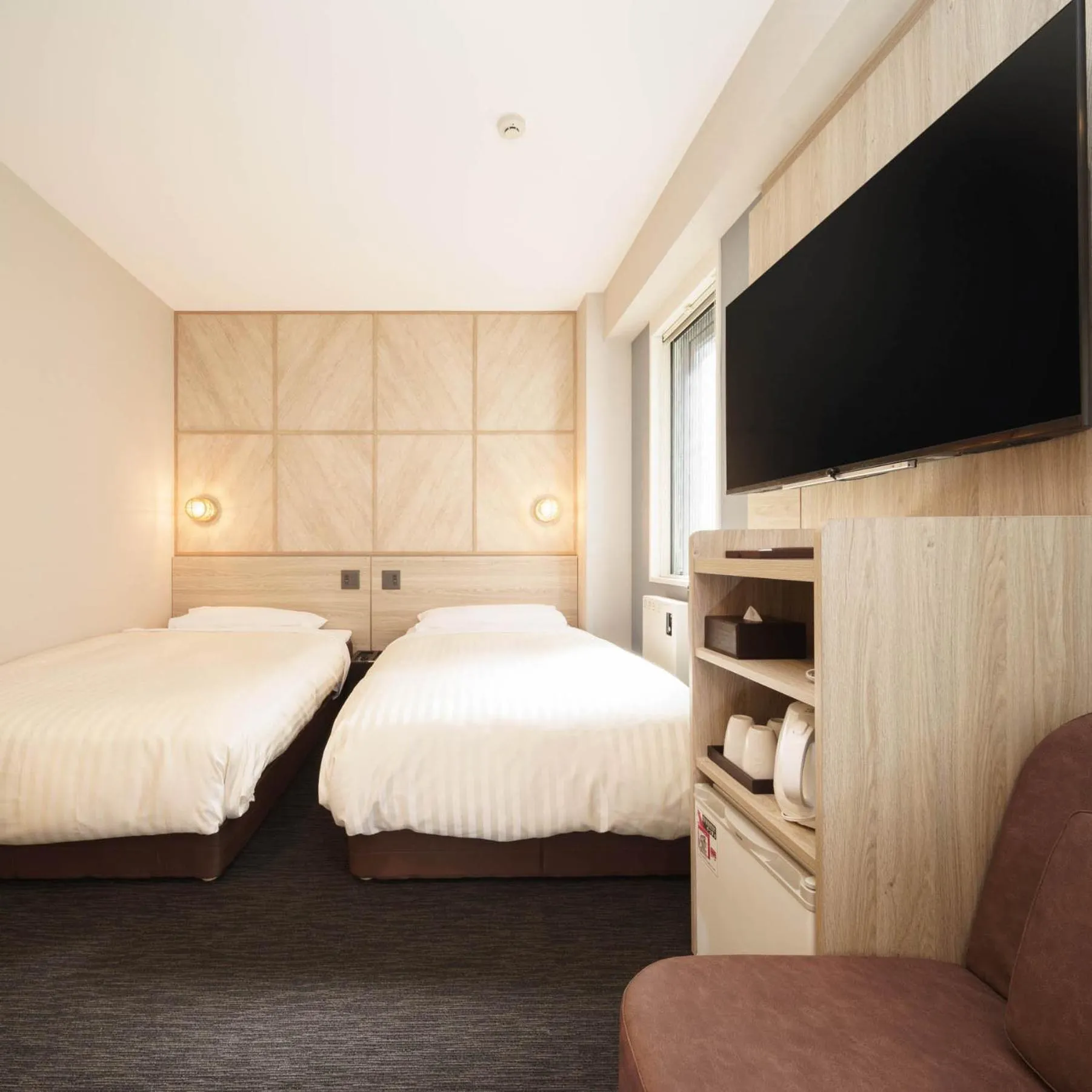 Photo of the whole room, Bed in Super Hotel Hida Takayama