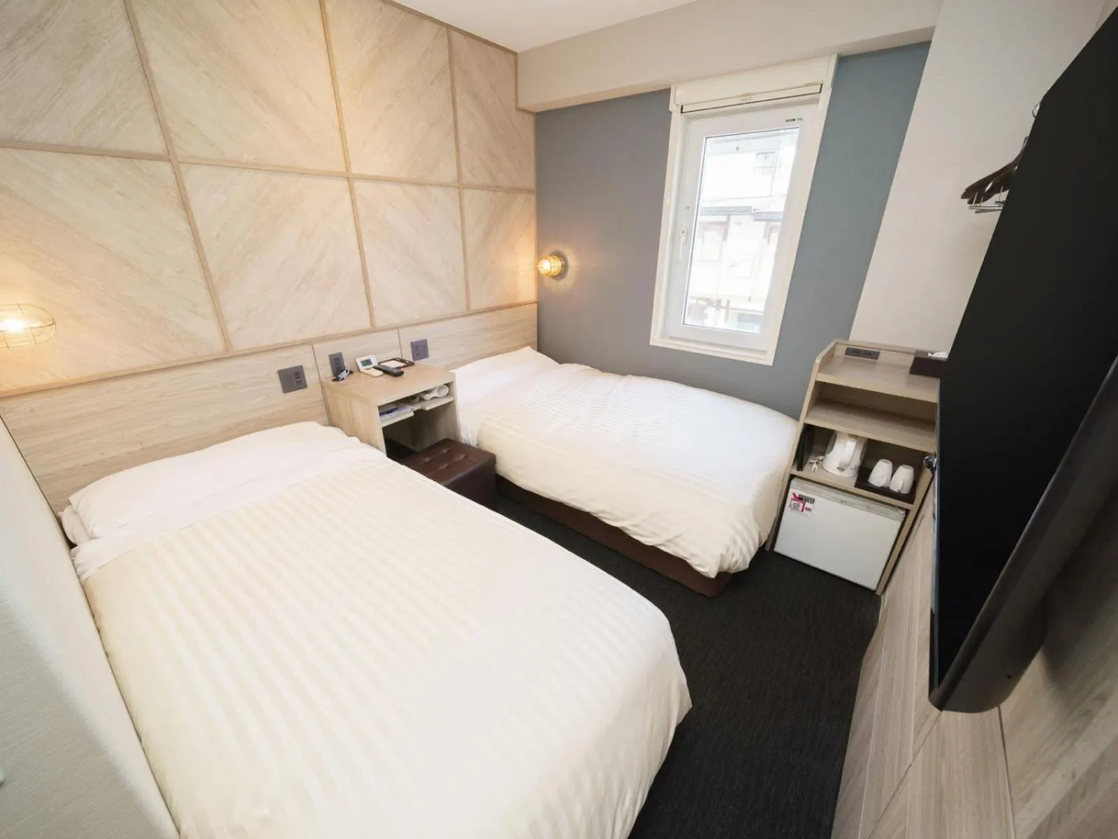 Bed in Super Hotel Hida Takayama