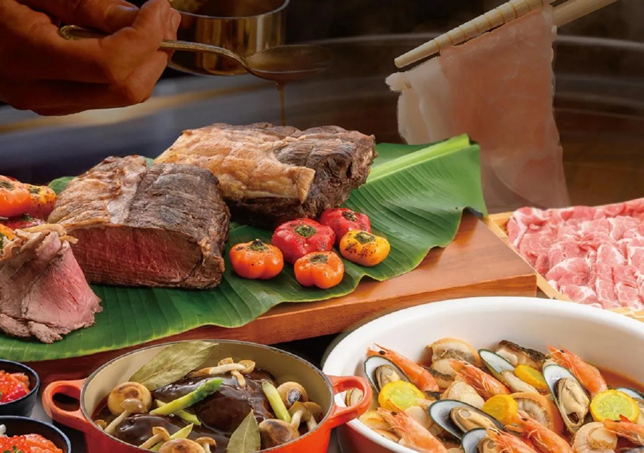 Restaurant/places to eat in Hotel Monterey Okinawa Spa & Resort